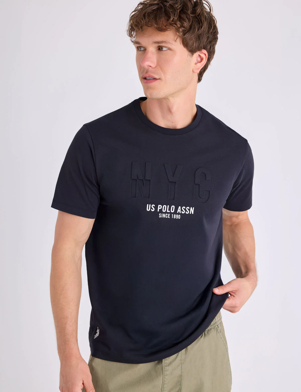 NYC WORDMARK PRINTED GRAPHIC T-SHIRT