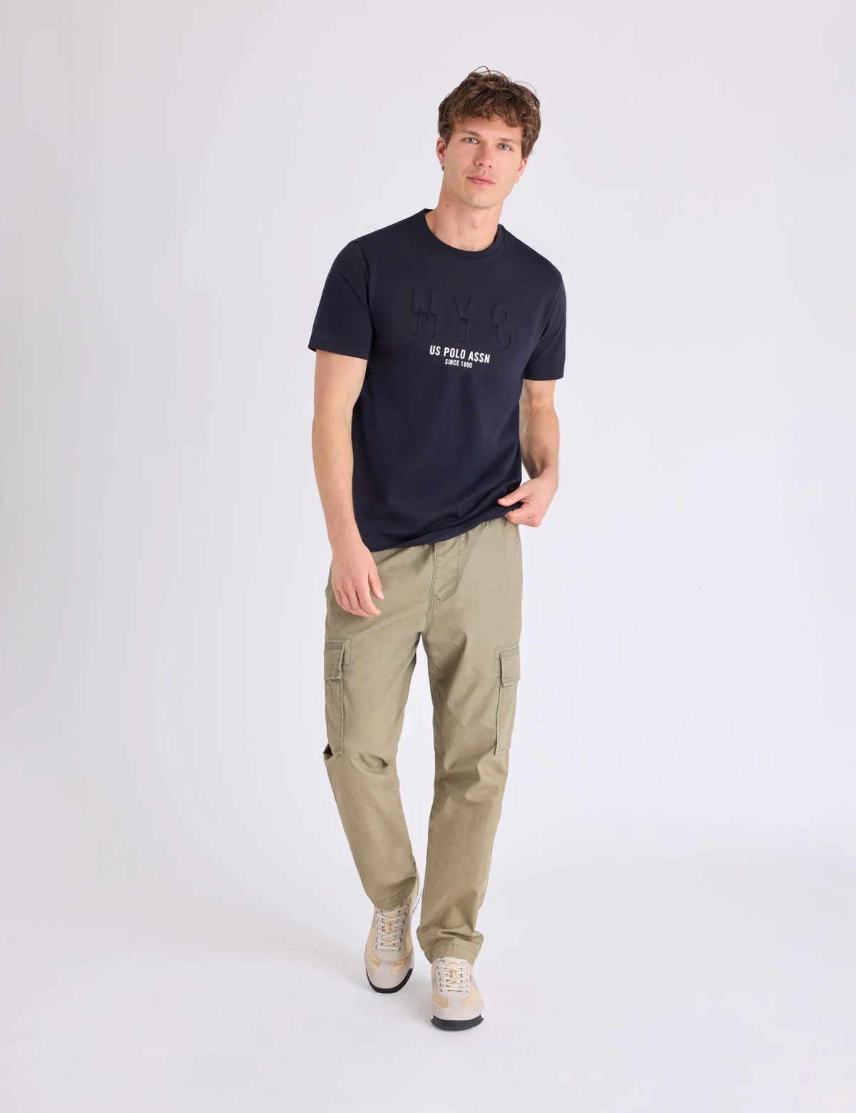 NYC WORDMARK PRINTED GRAPHIC T-SHIRT - Image 2