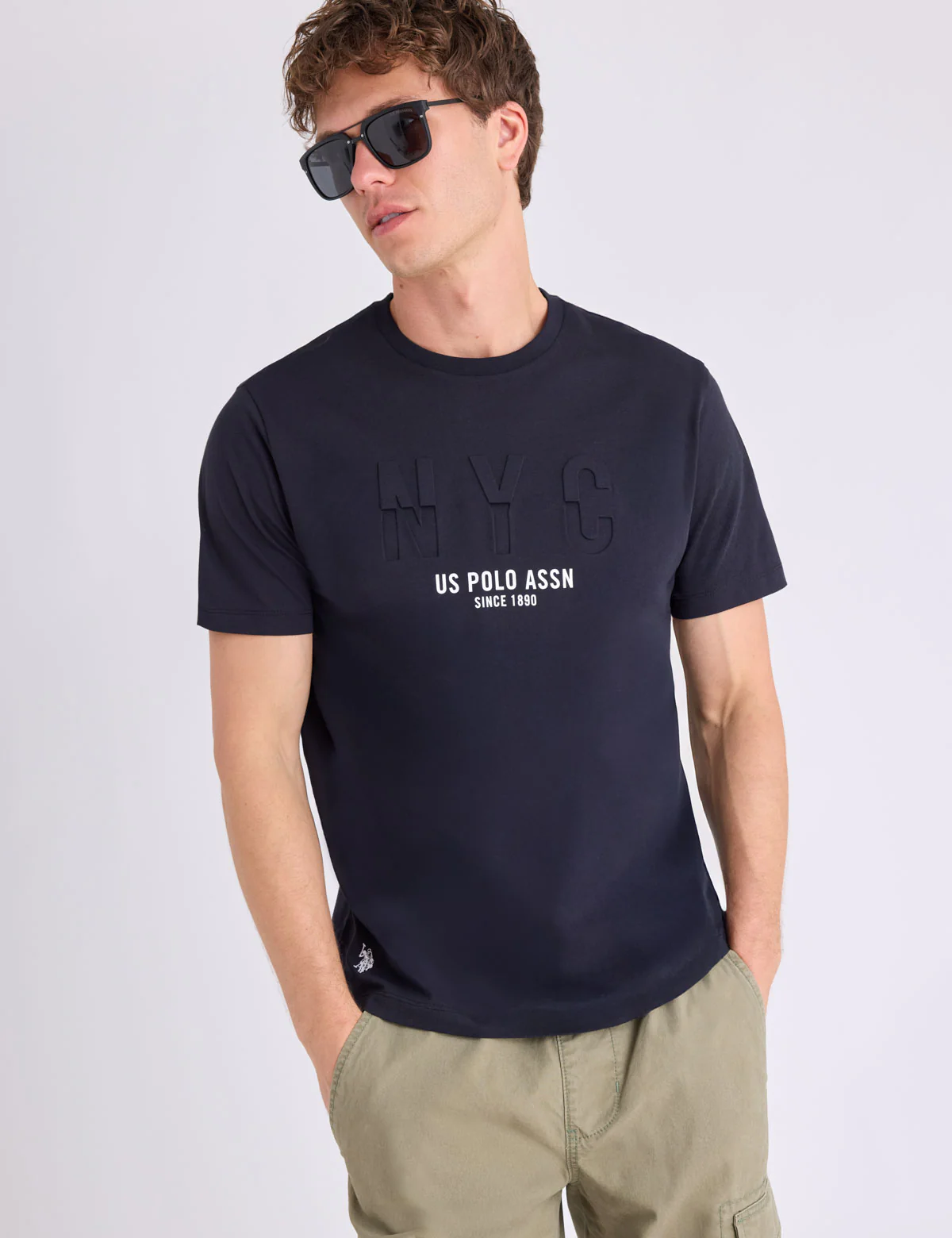 NYC WORDMARK PRINTED GRAPHIC T-SHIRT - Image 3
