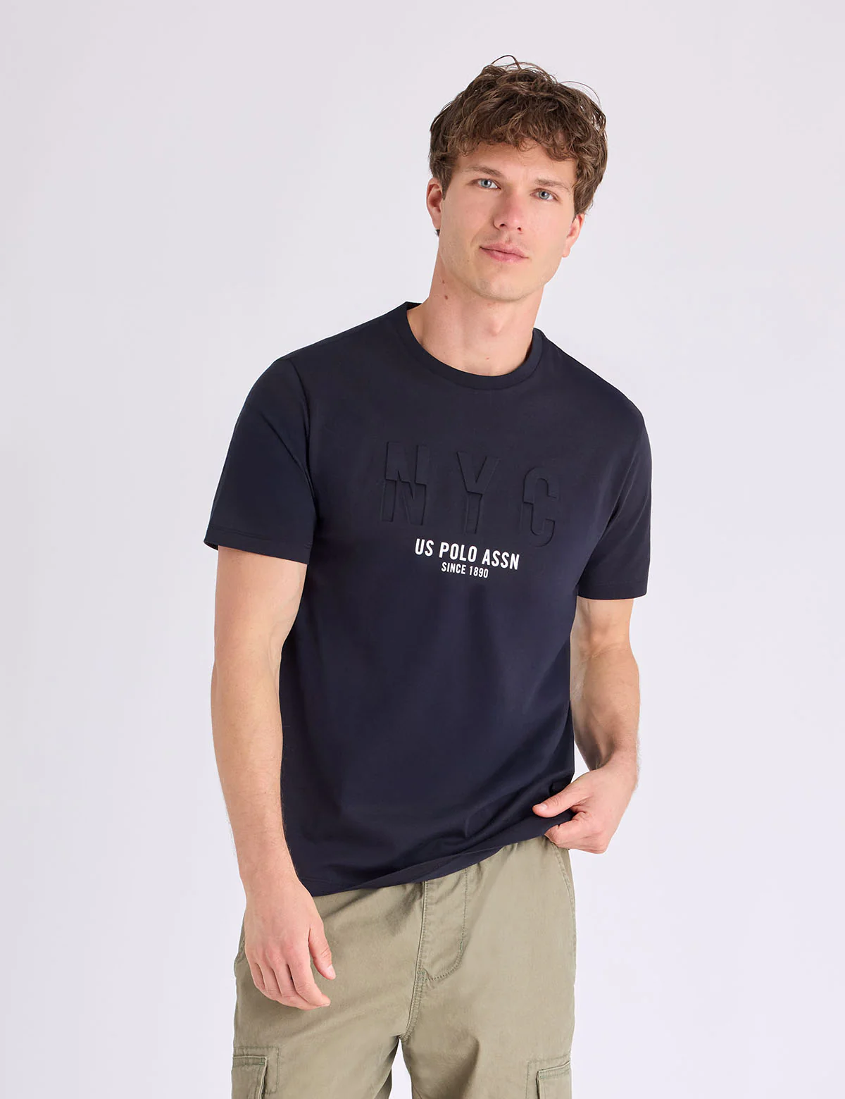 NYC WORDMARK PRINTED GRAPHIC T-SHIRT - Image 5