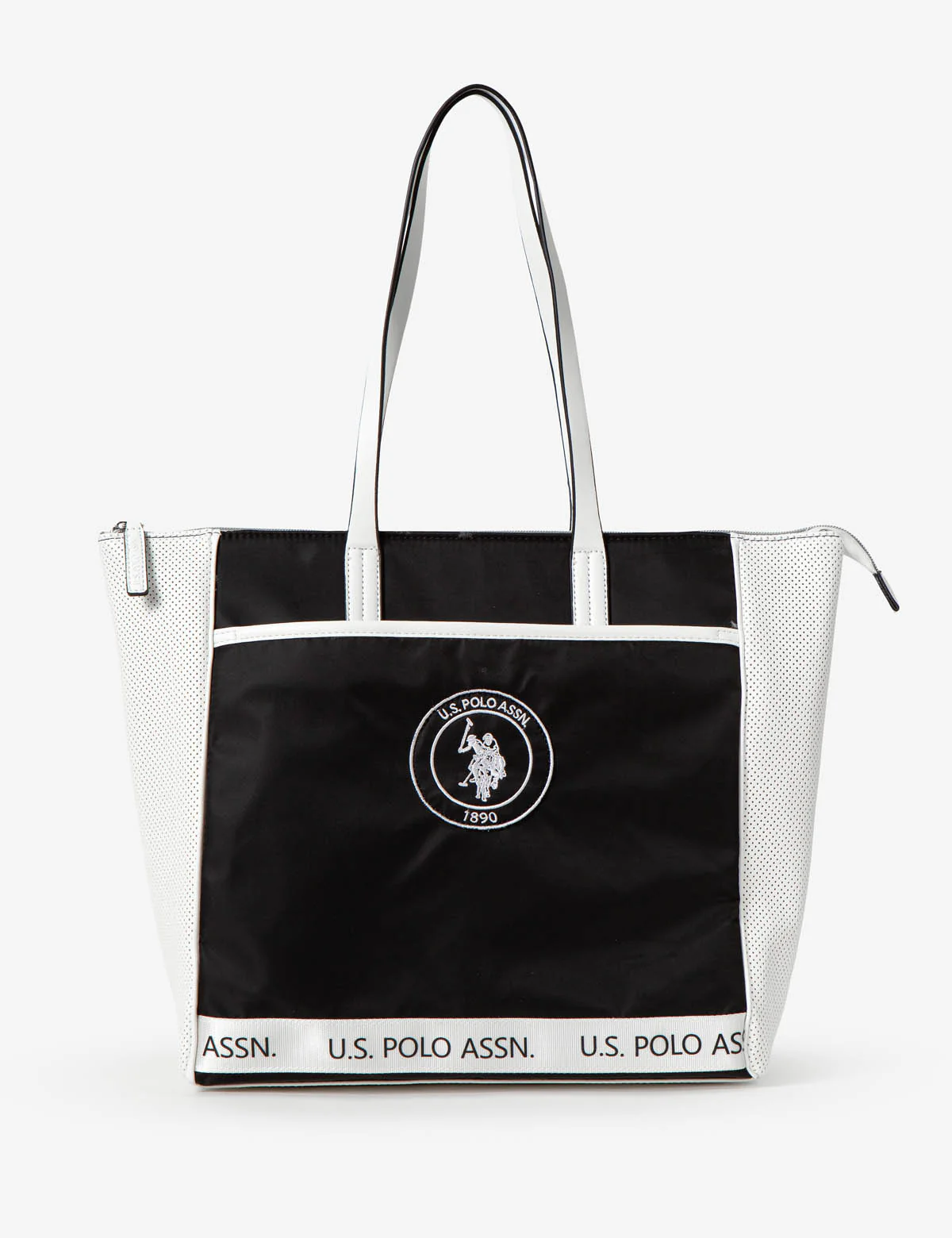 NYLON LOGO TOTE BAG