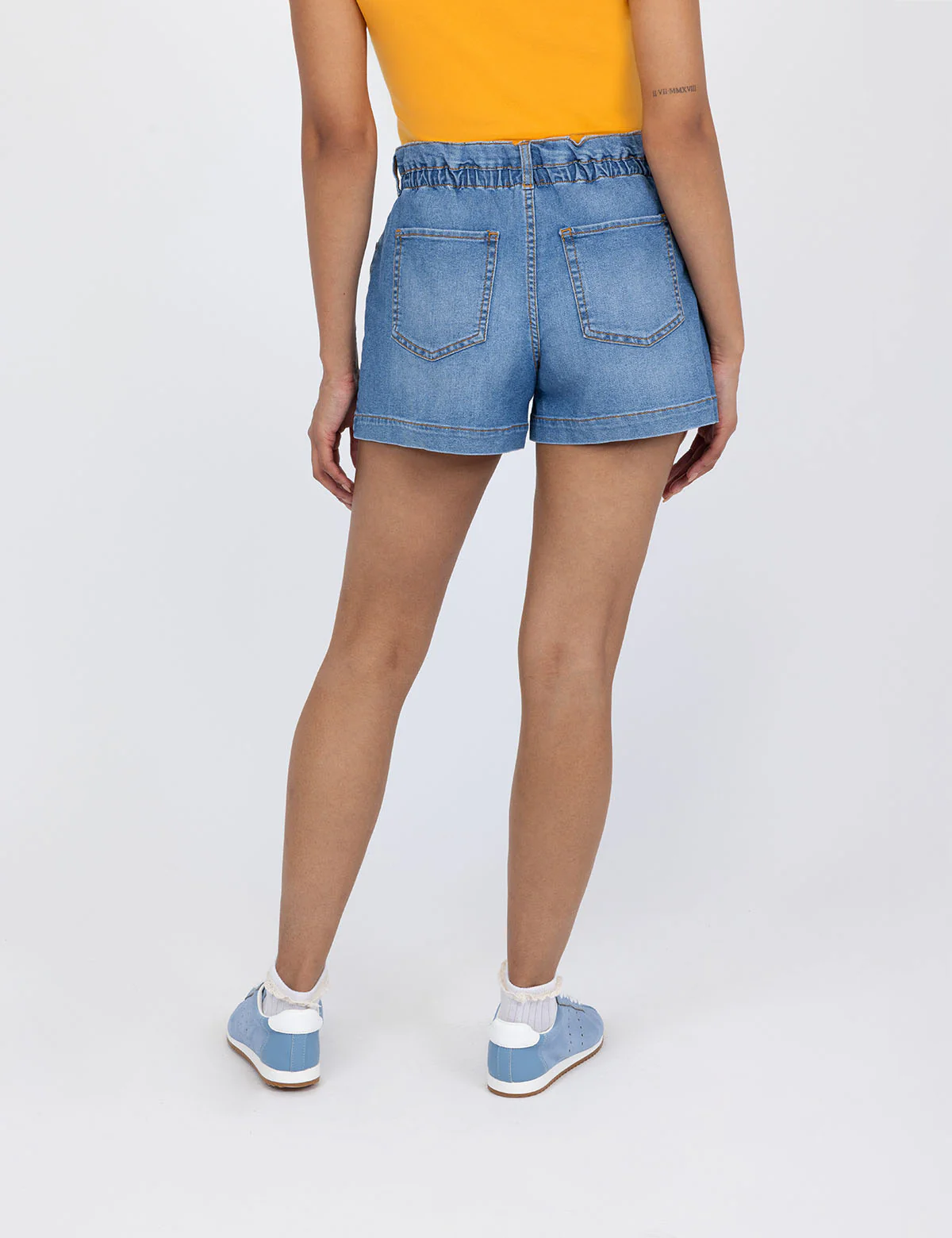 PAPERBAG DENIM SHORT - Image 3