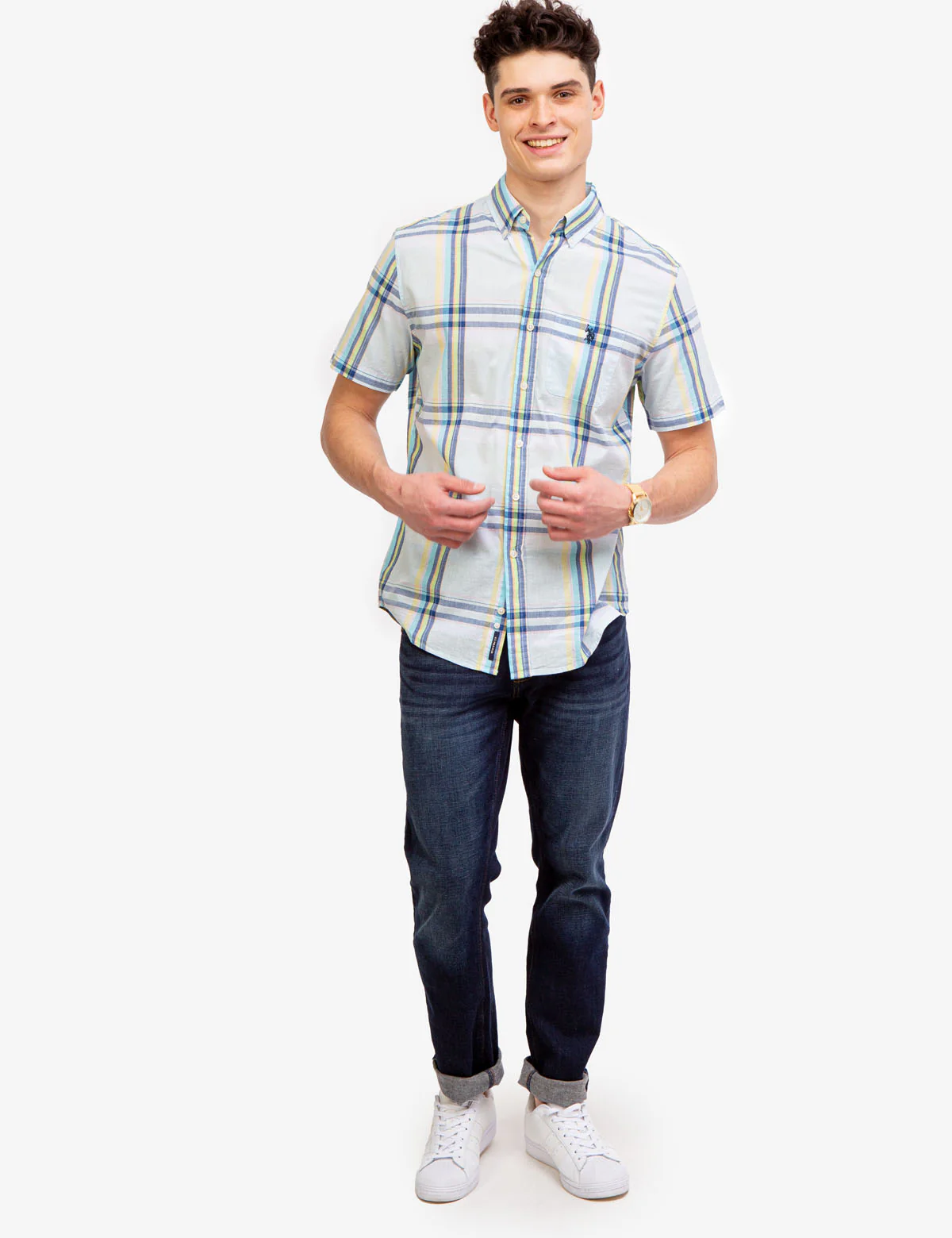 PASTEL PLAID MADRAS SHIRT - Image 3