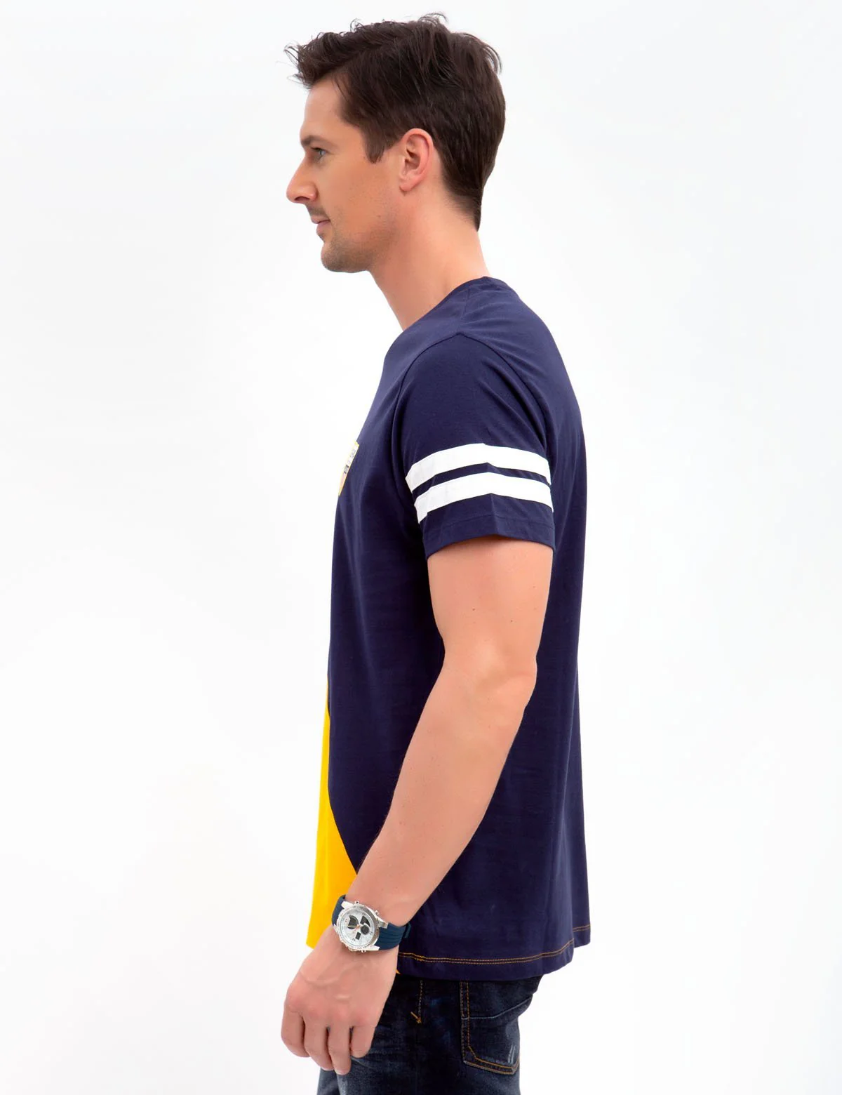 PATCH CREW DIAGONAL T-SHIRT - Image 3