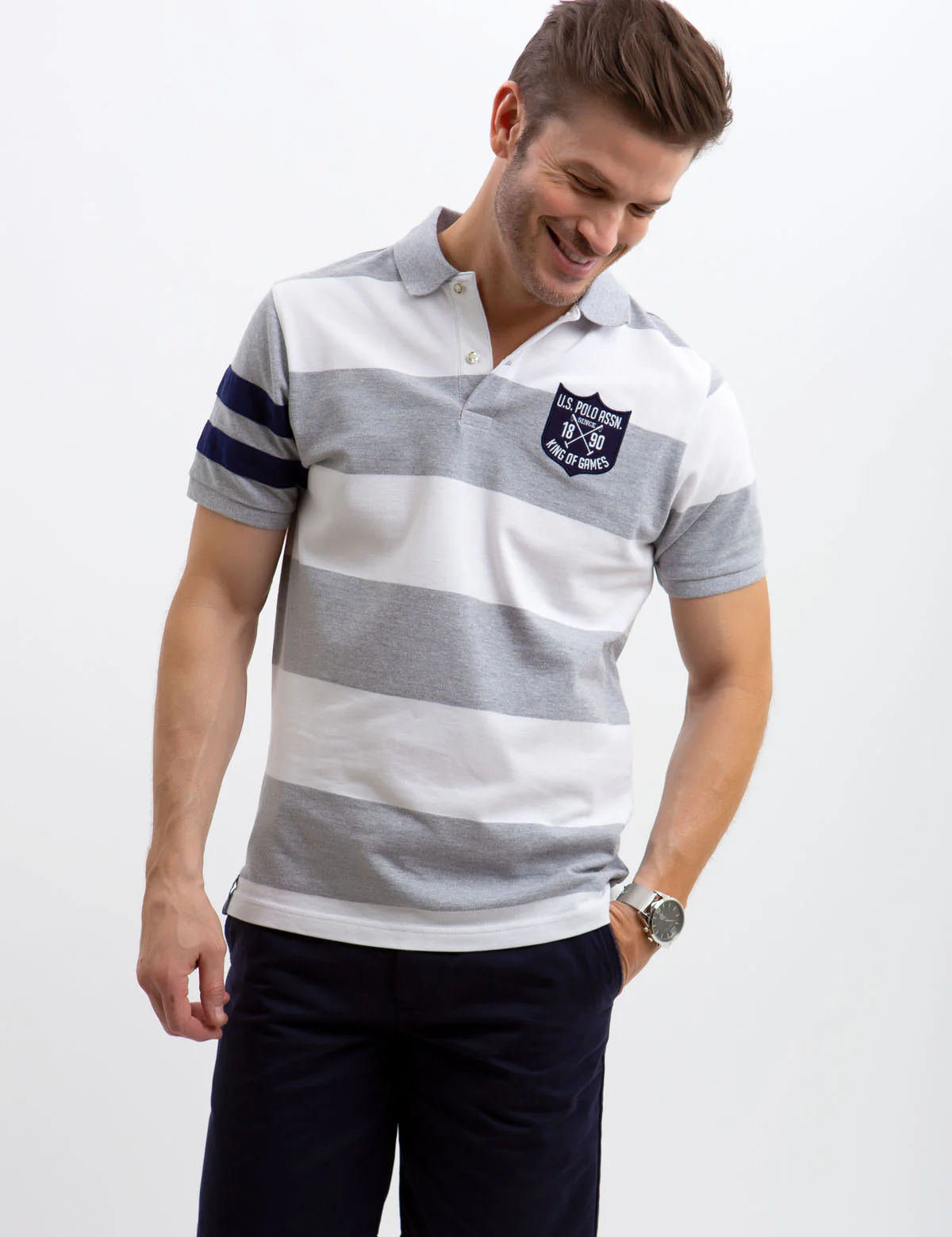 PATCH RUGBY POLO SHIRT - Image 10