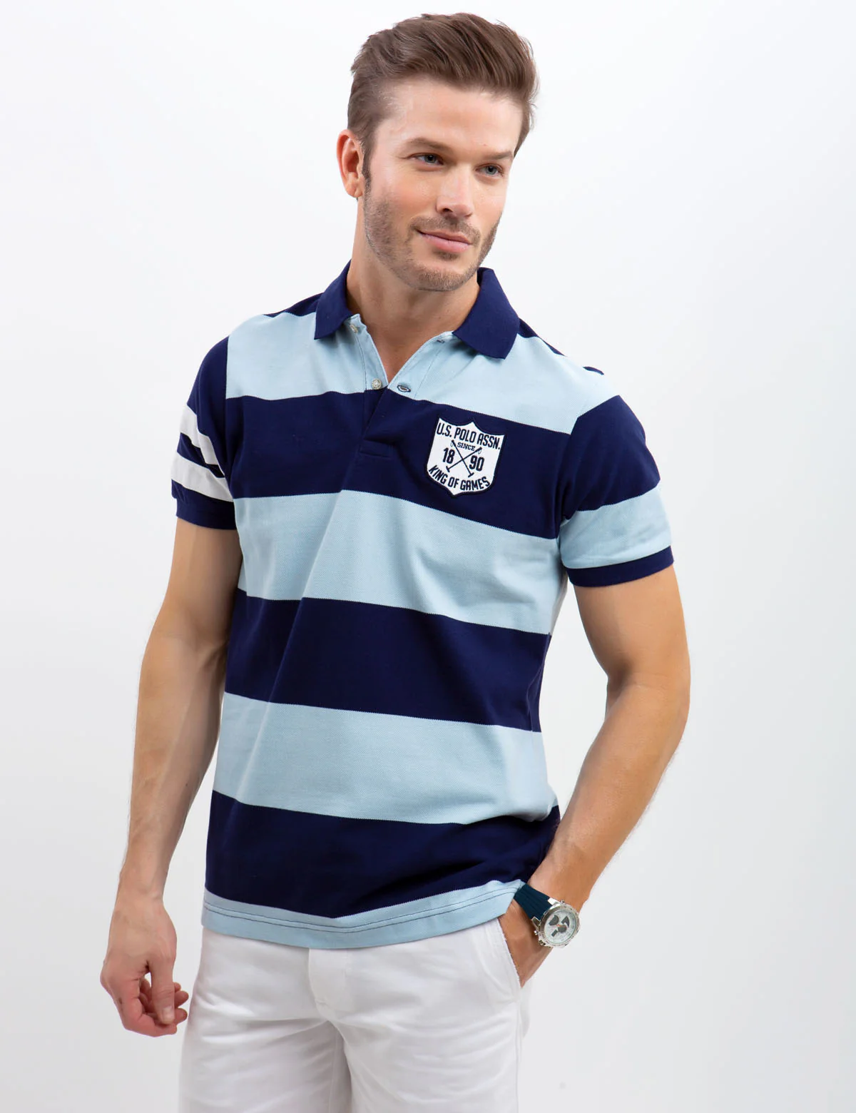 PATCH RUGBY POLO SHIRT - Image 6