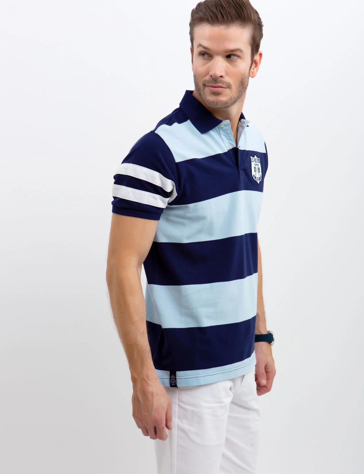 PATCH RUGBY POLO SHIRT - Image 7