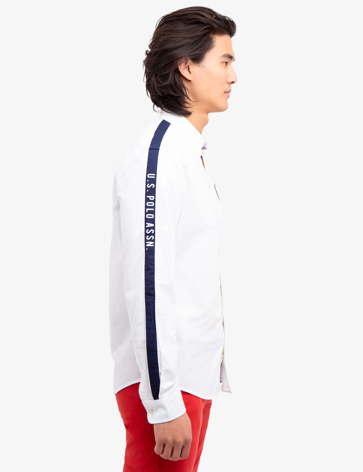 NO-TUCK PATCH STRIPE SHIRT - Image 4