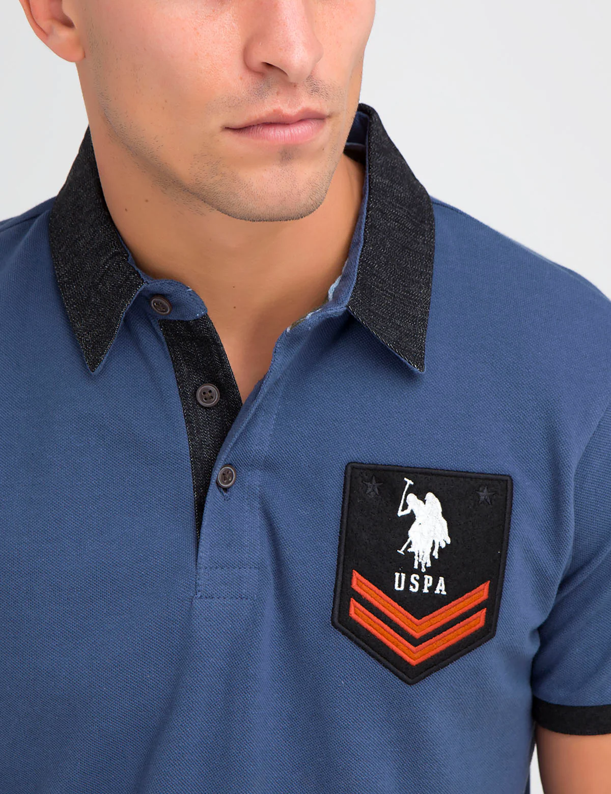 PATCHED COLORBLOCK POLO SHIRT - Image 14