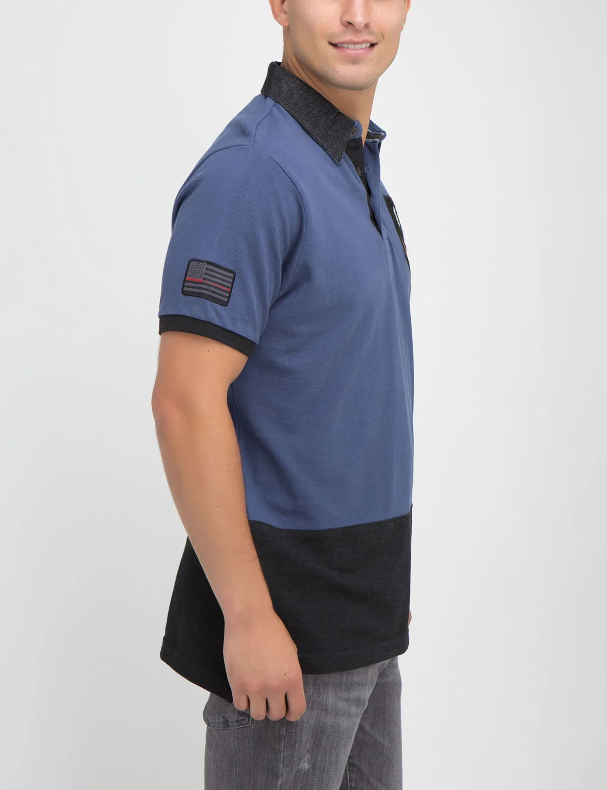 PATCHED COLORBLOCK POLO SHIRT - Image 7