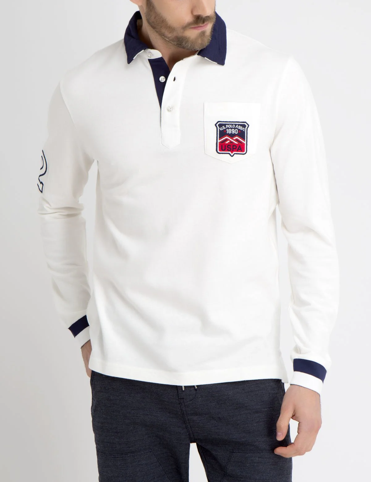 PATCHED POCKET POLO SHIRT - Image 7