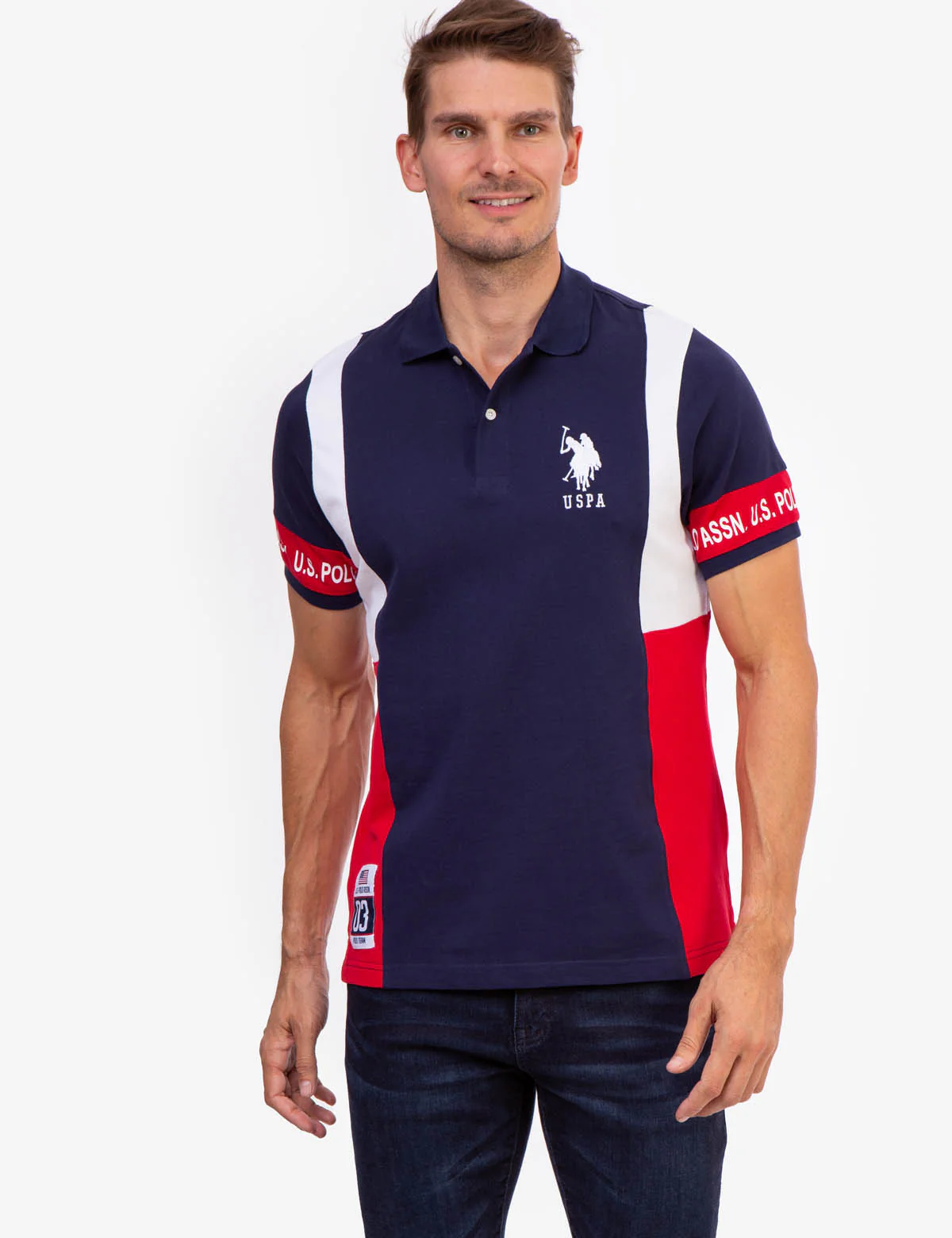 PIECED PIQUE POLO SHIRT - Image 6