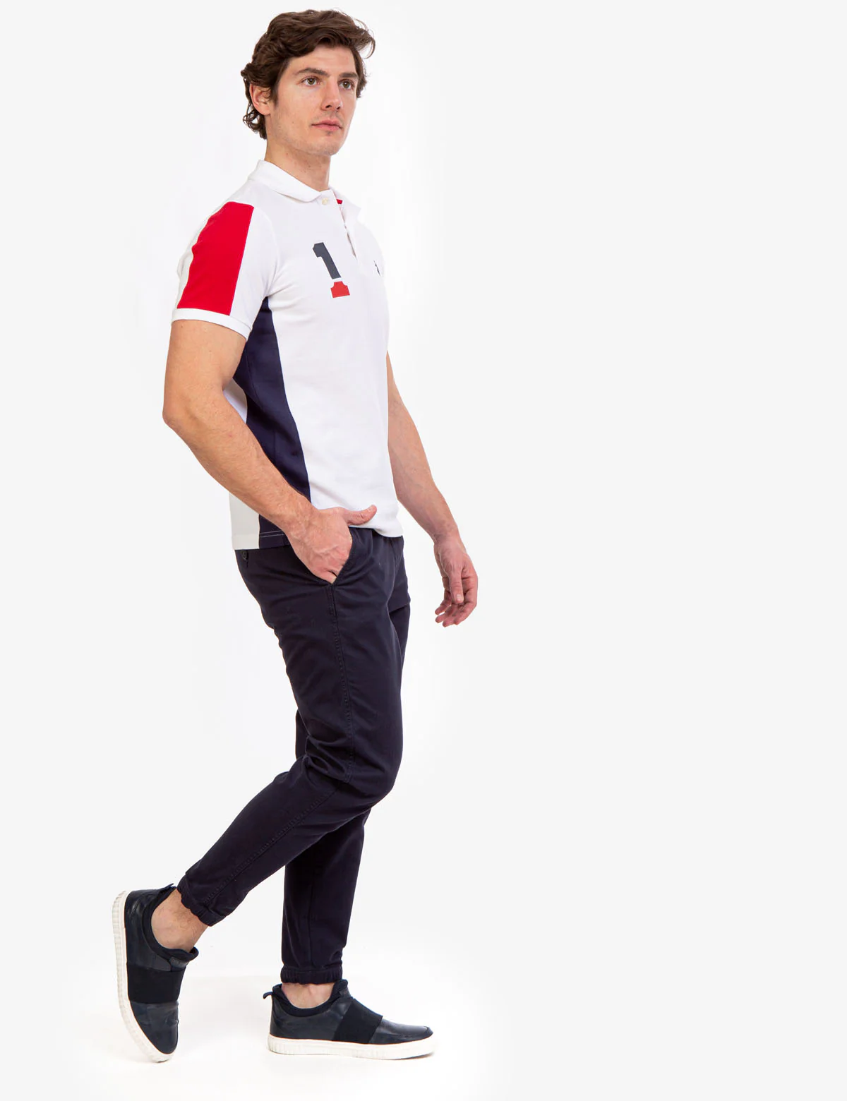 PIECED PIQUE POLO SHIRT - Image 11