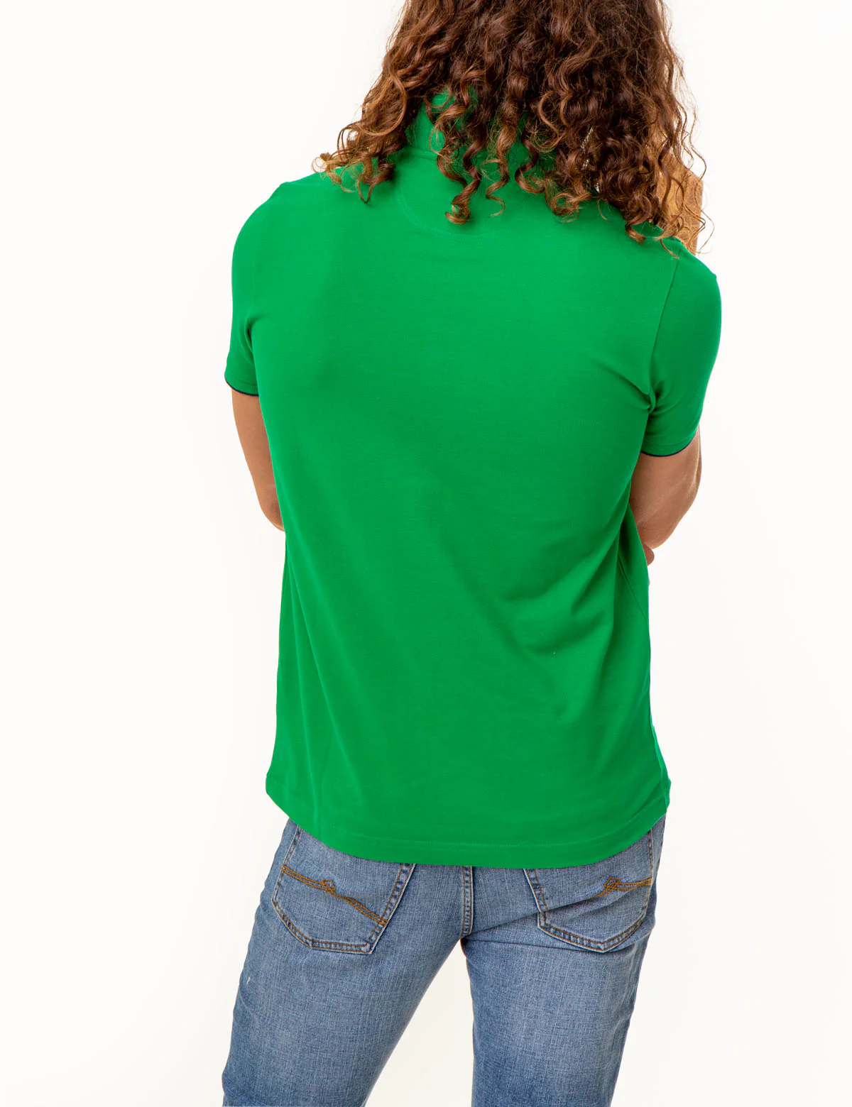 PIECED SIGNATURE STRIPE PIQUE POLO SHIRT - Image 6