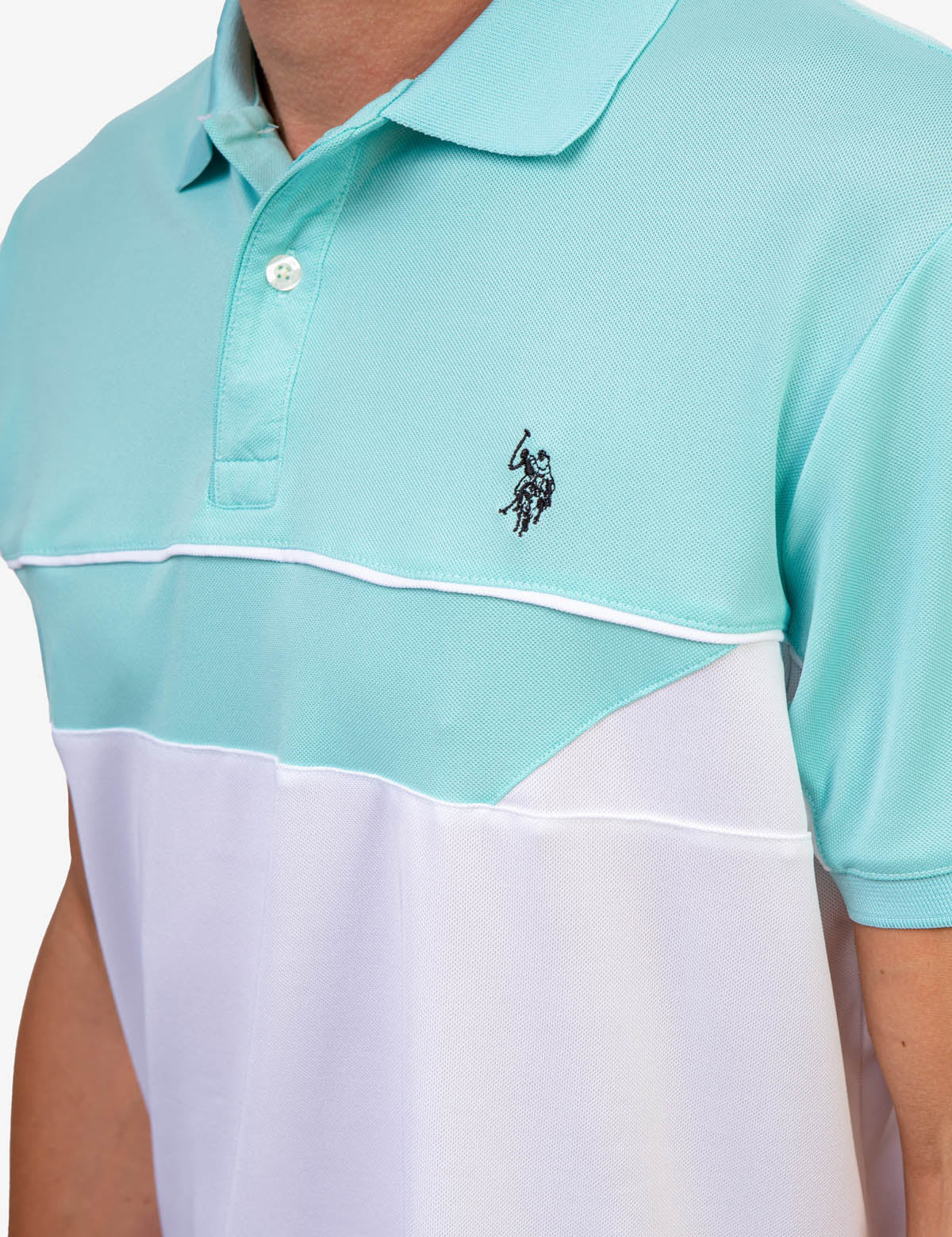 PIQUE COLORBLOCK POLO SHIRT - Image 5