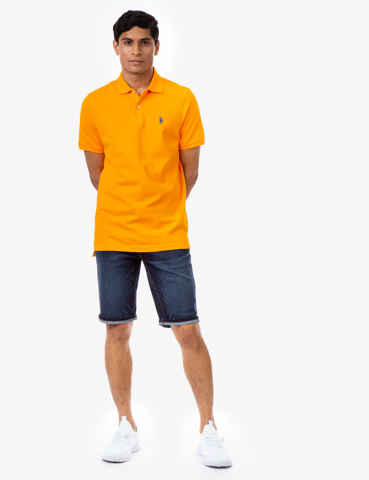 PIQUE SMALL LOGO POLO SHIRT - Image 2