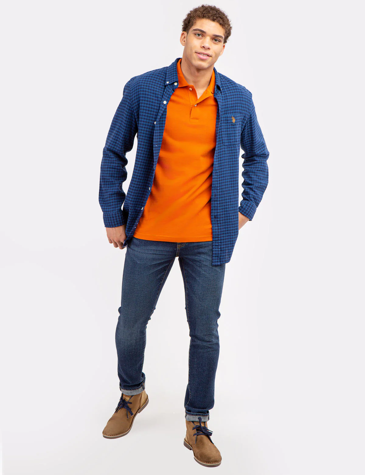 SOLID PIQUE SMALL LOGO POLO SHIRT - Image 17