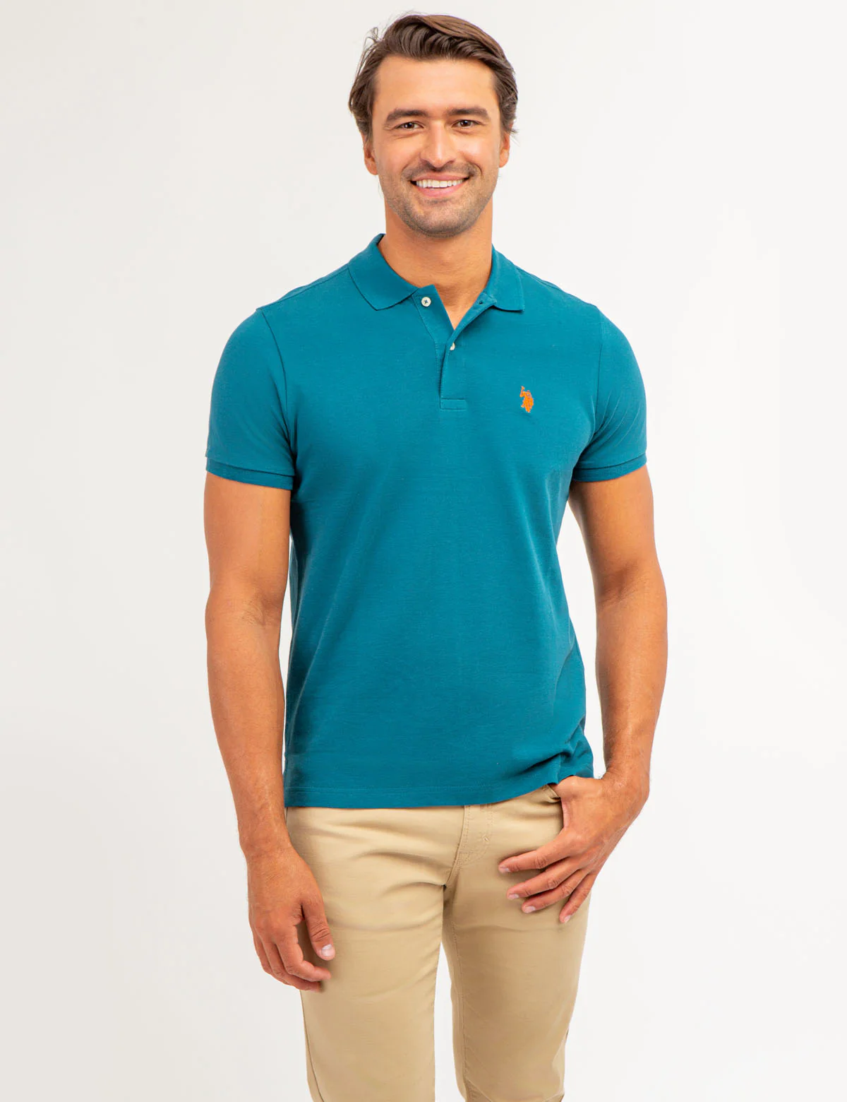 SOLID PIQUE SMALL LOGO POLO SHIRT - Image 18