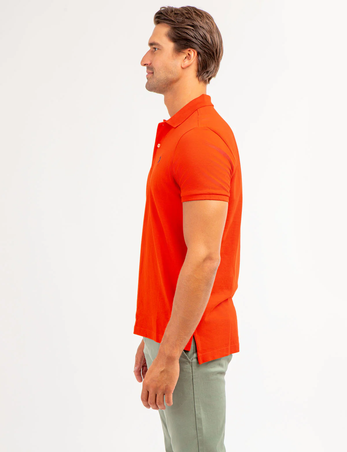 SOLID PIQUE SMALL LOGO POLO SHIRT - Image 26