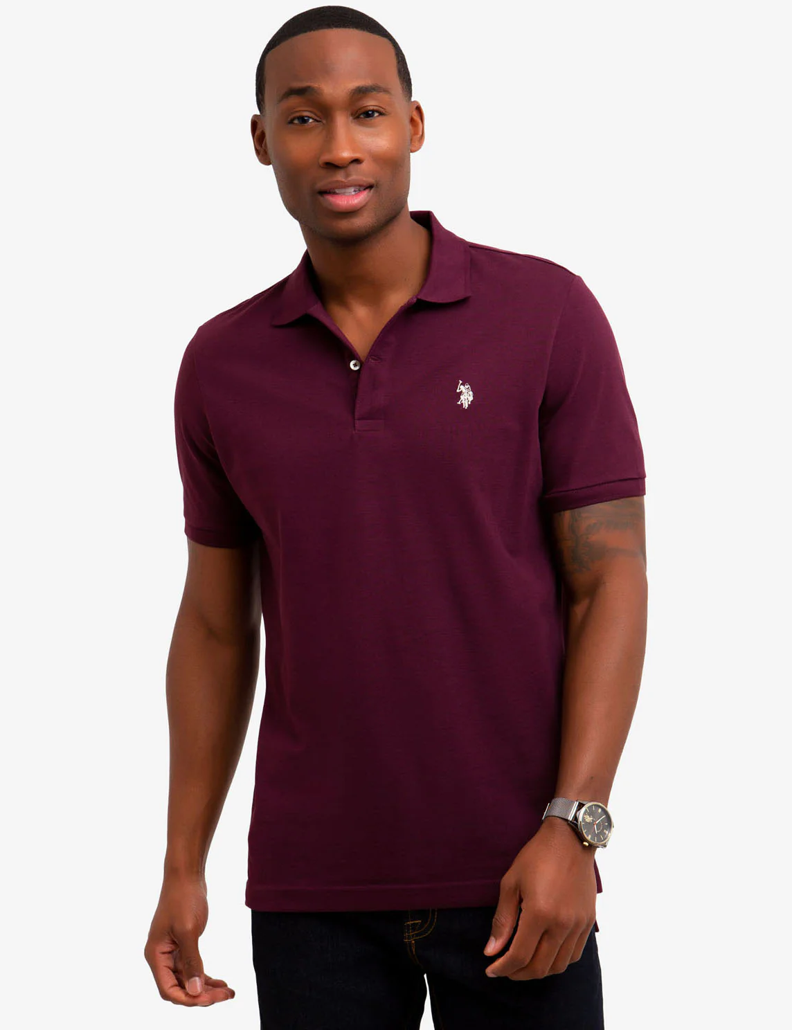 PIQUE SMALL LOGO POLO SHIRT - Image 10
