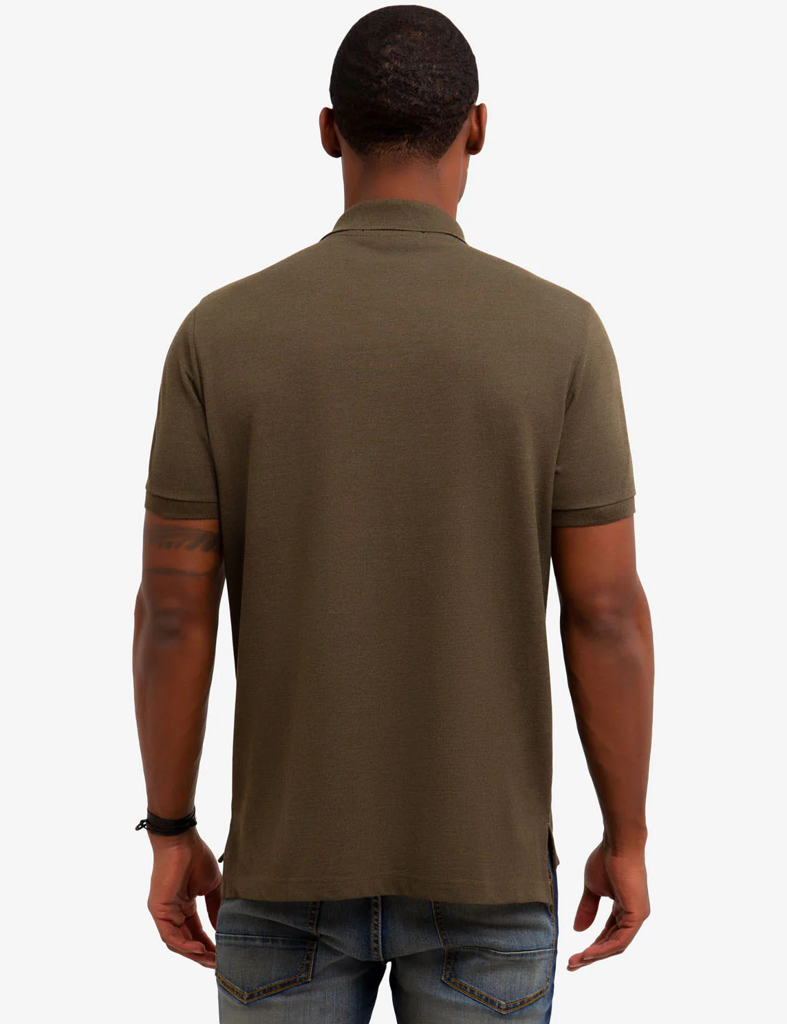 PIQUE SMALL LOGO POLO SHIRT - Image 4