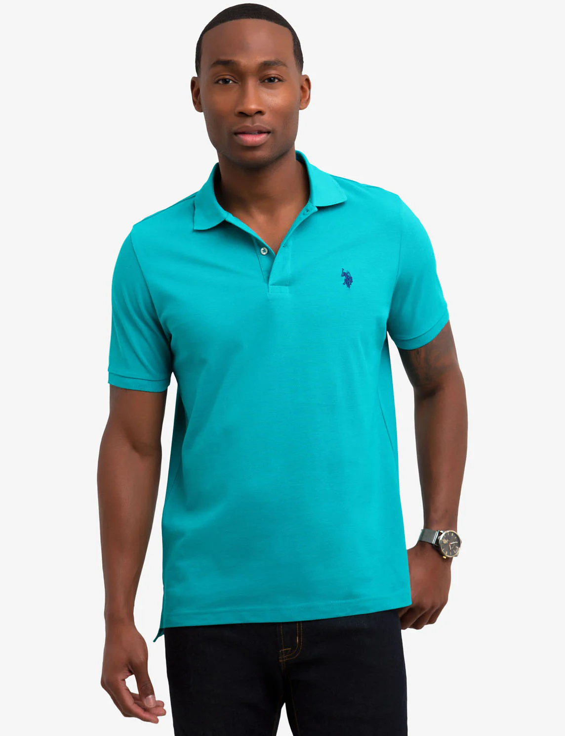 PIQUE SMALL LOGO POLO SHIRT - Image 7