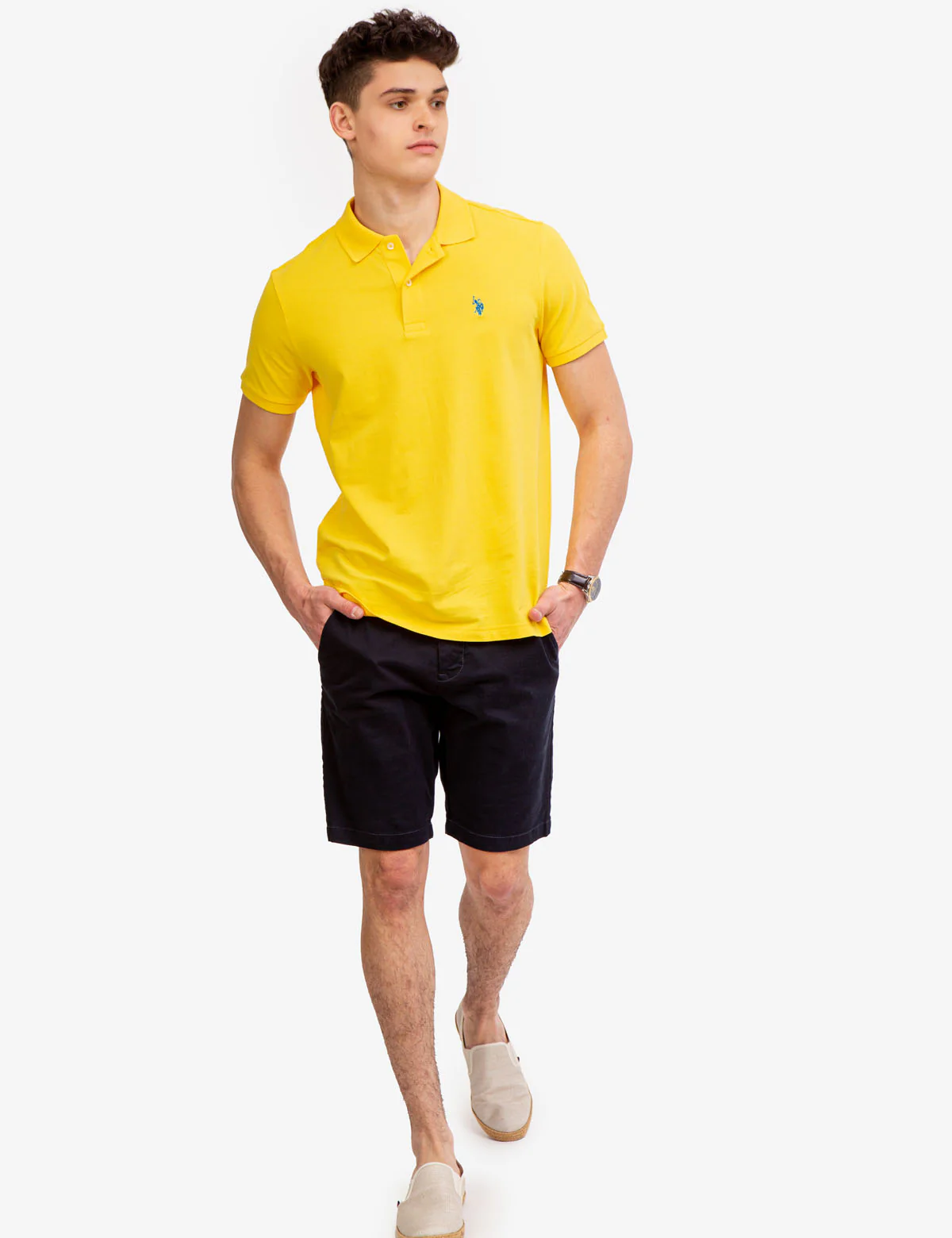 PIQUE SMALL LOGO POLO SHIRT - Image 17