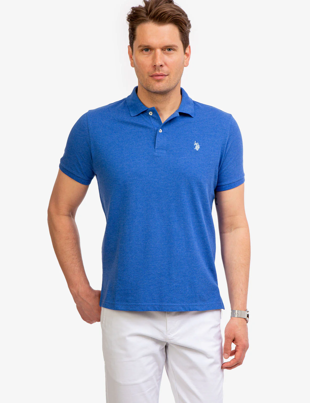 PIQUE SMALL LOGO POLO SHIRT - Image 6