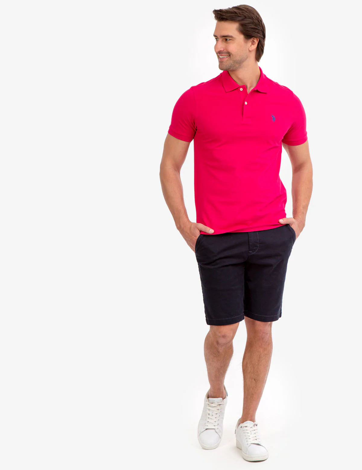 PIQUE SMALL LOGO POLO SHIRT - Image 2