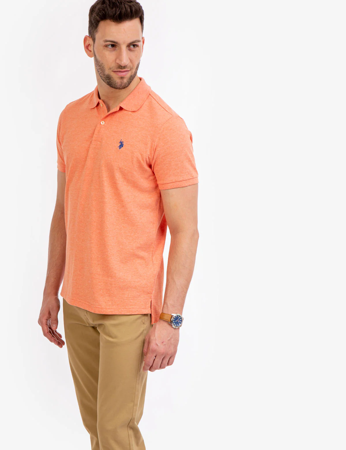 SOLID PIQUE SMALL LOGO POLO SHIRT - Image 8