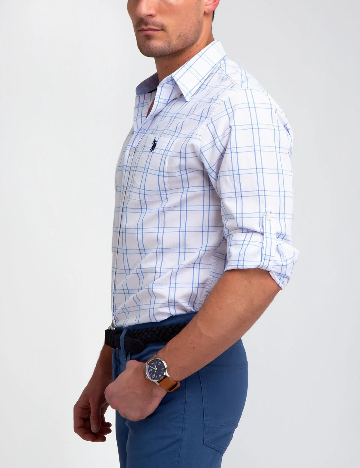 PLAID DOBBY SHIRT - Image 2