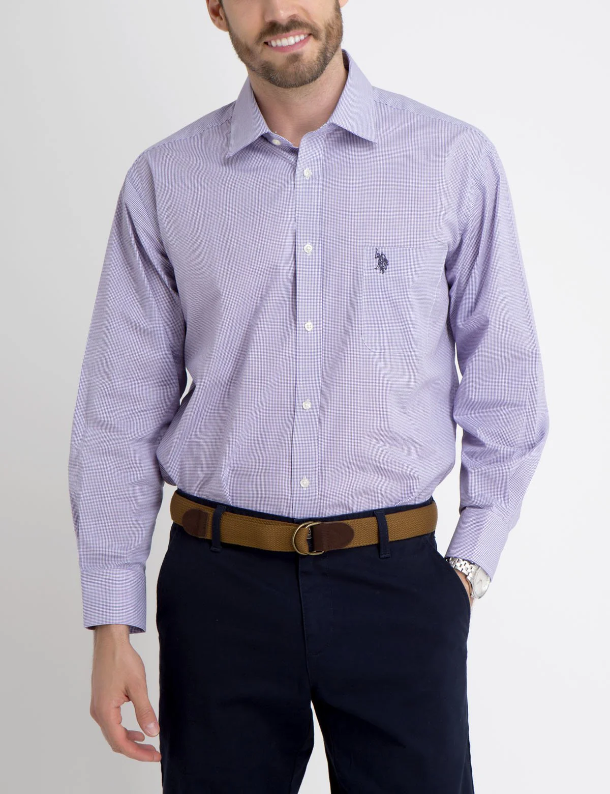 PLAID DRESS SHIRT - Image 5