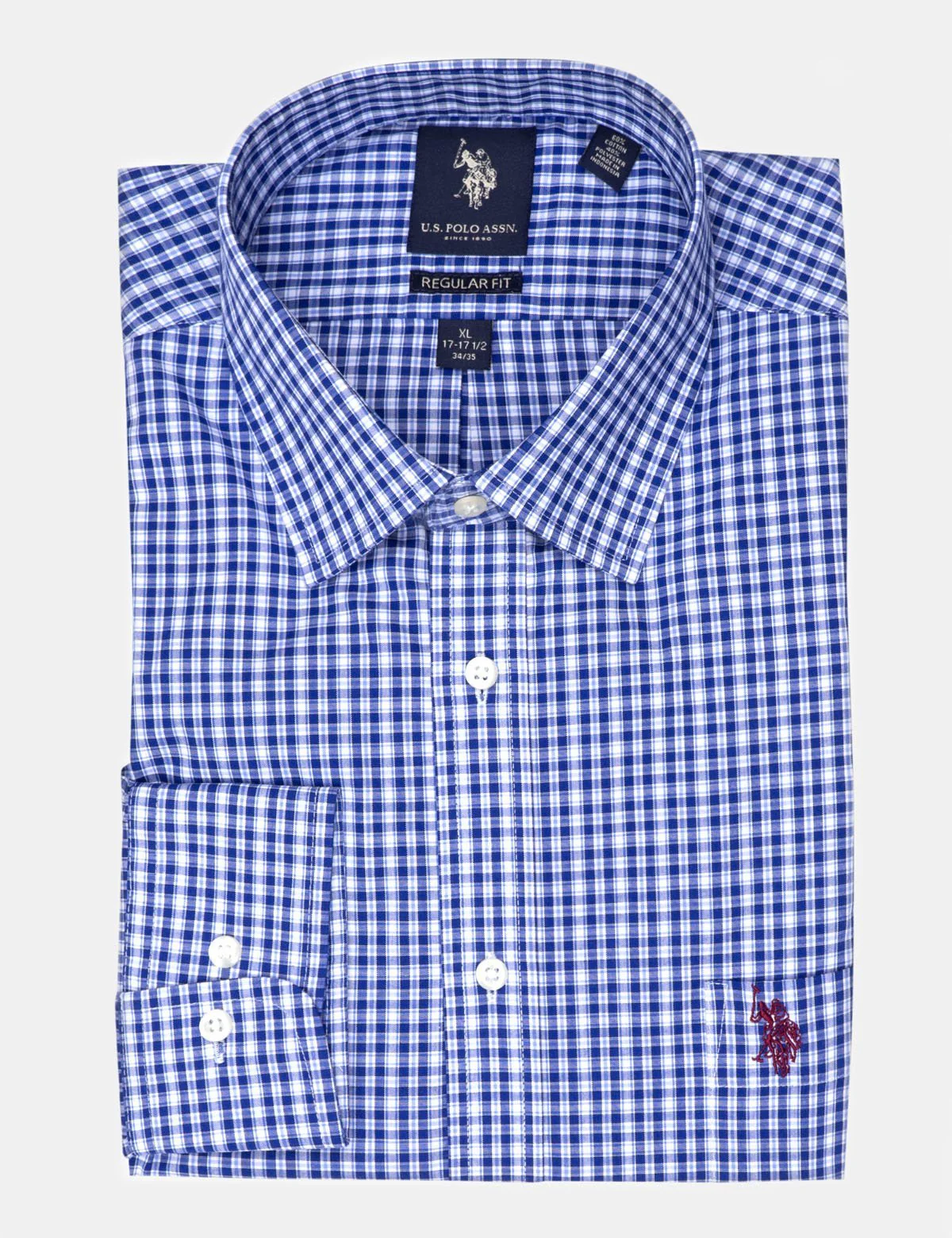 PLAID DRESS SHIRT