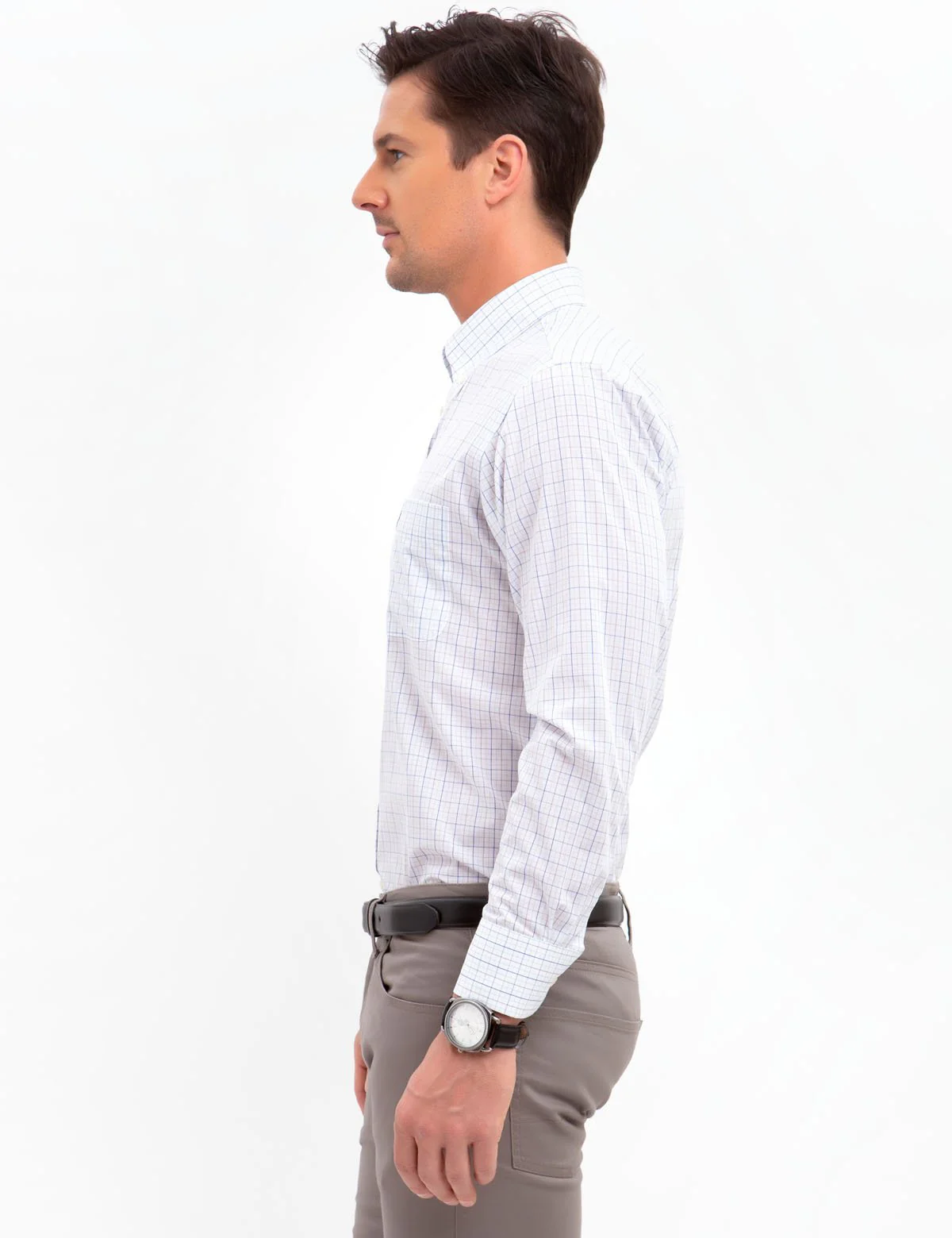 PLAID DRESS SHIRT - Image 7