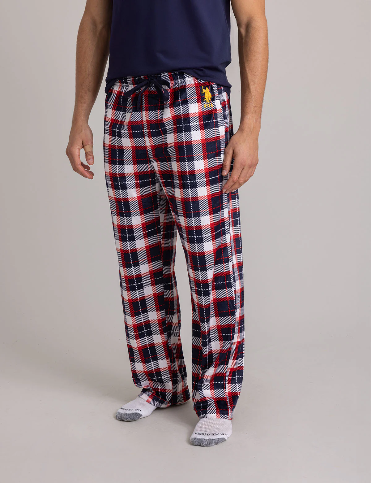 PLAID LUXE FLEECE PANTS - Image 4