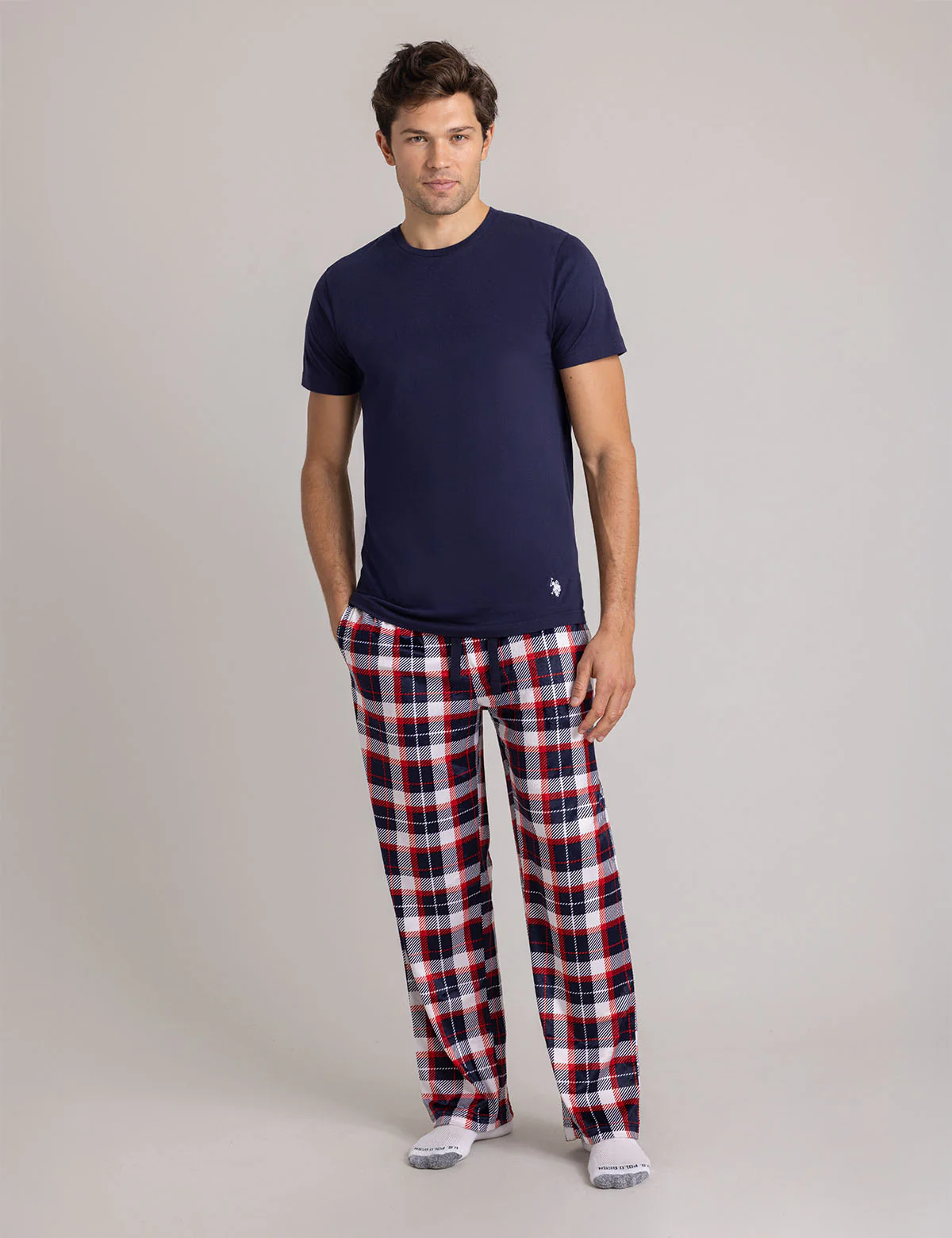 PLAID LUXE FLEECE PANTS - Image 5