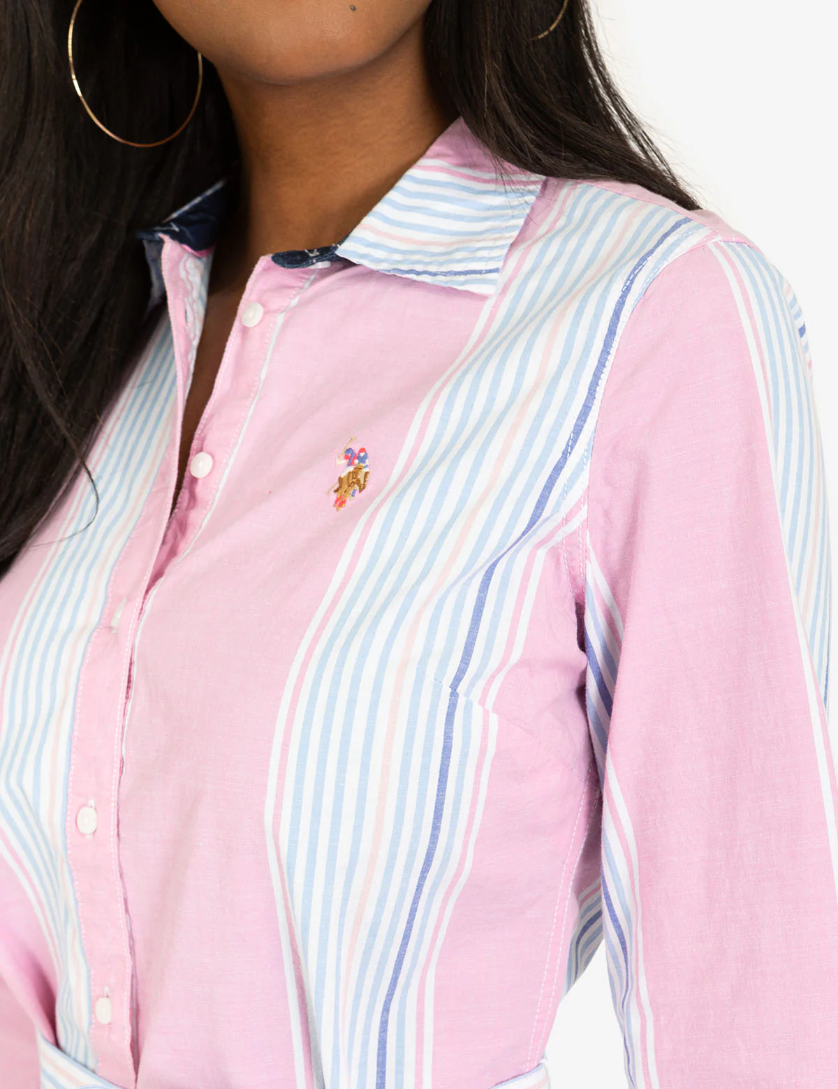 PLAID OXFORD DRESS - Image 9