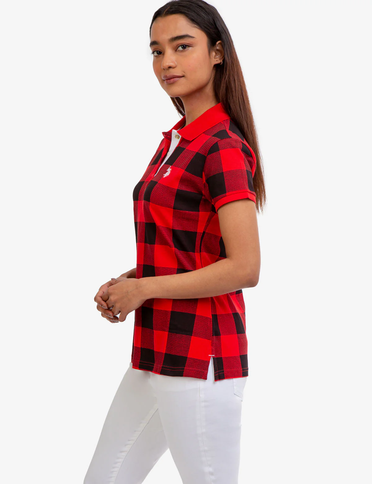 PLAID POLO SHIRT - Image 4