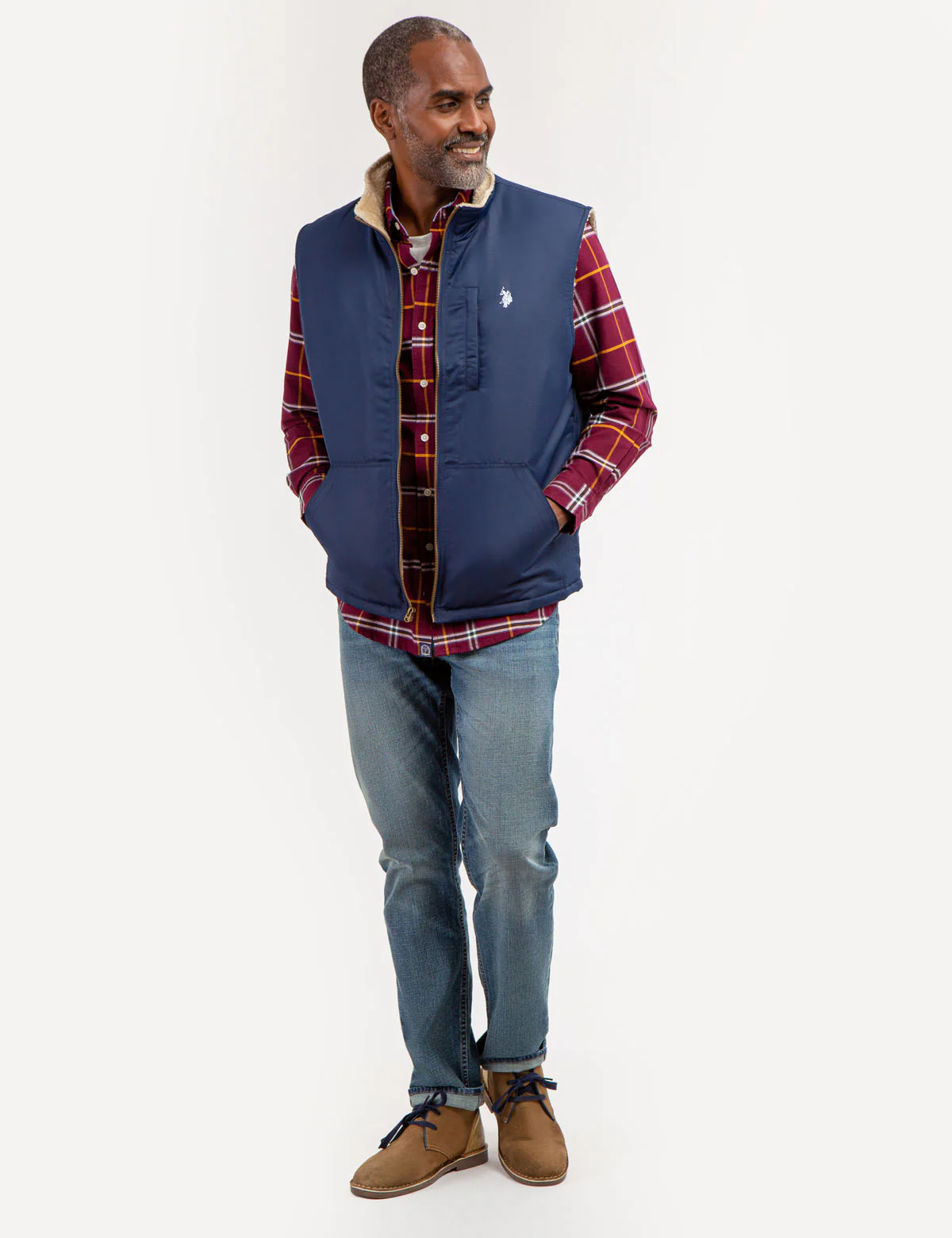 PLAID YARN DYE OXFORD SHIRT - Image 2
