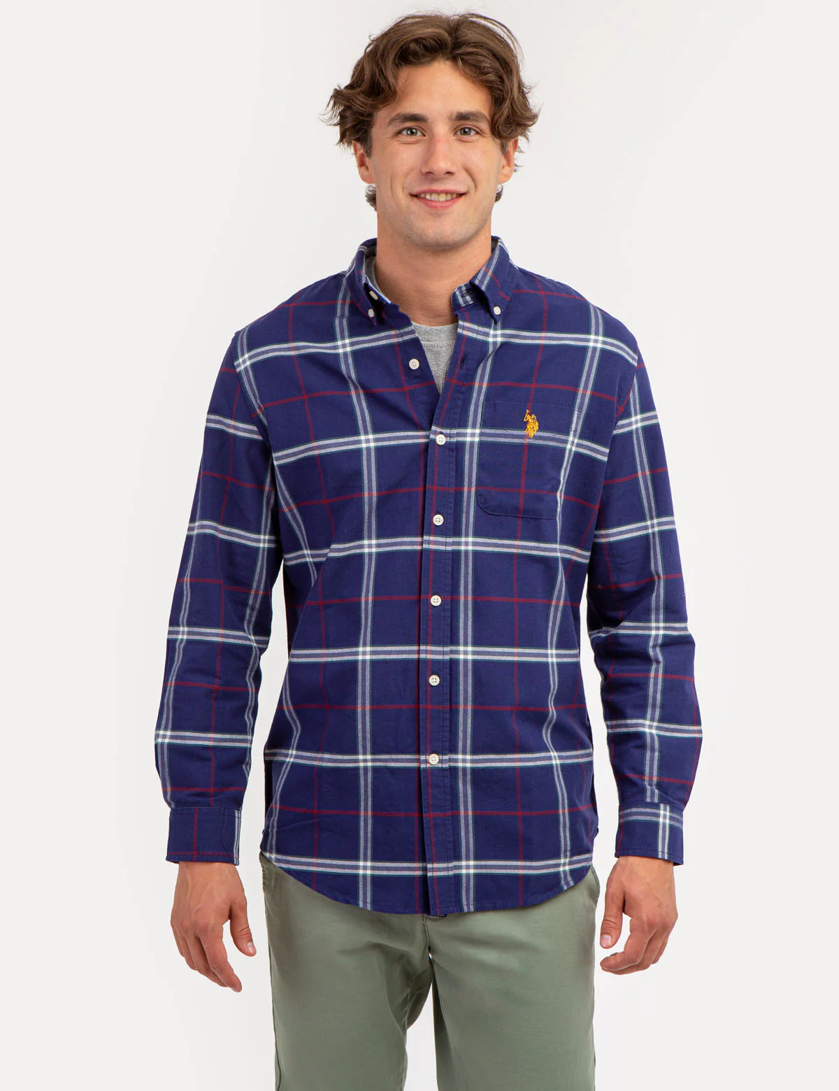 PLAID YARN DYE OXFORD SHIRT - Image 5