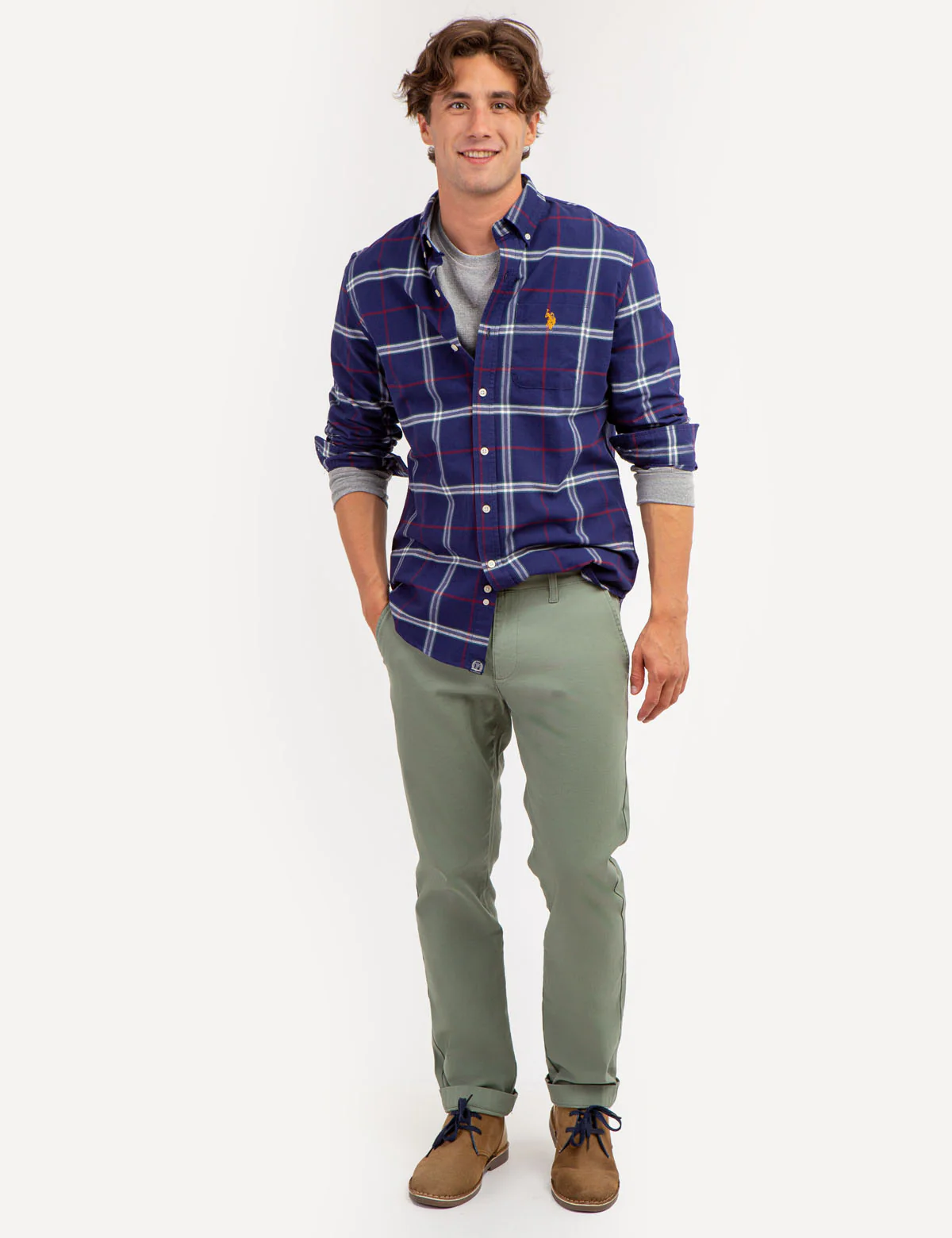 PLAID YARN DYE OXFORD SHIRT - Image 6