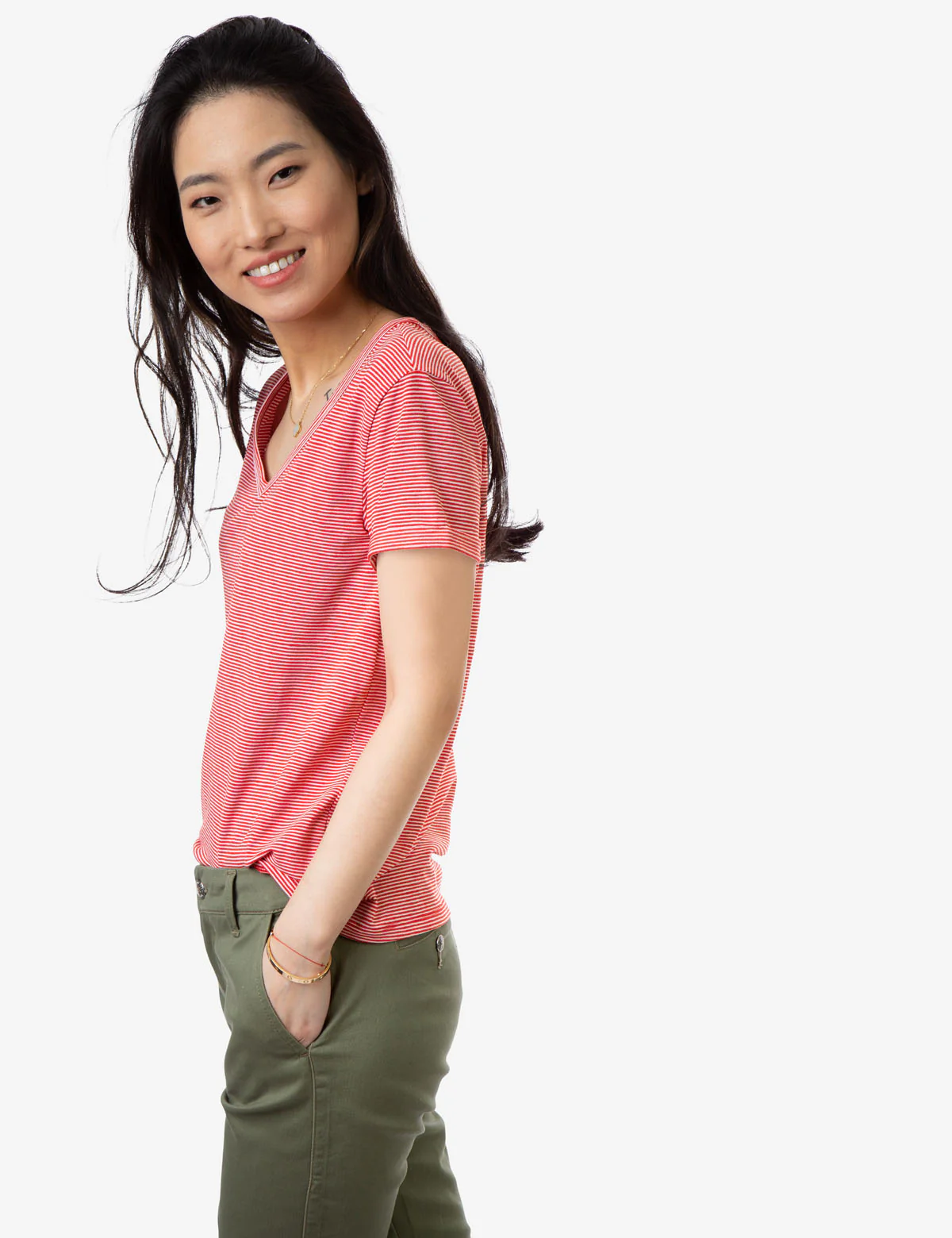 PLUSH HACCI V-NECK TOP - Image 18