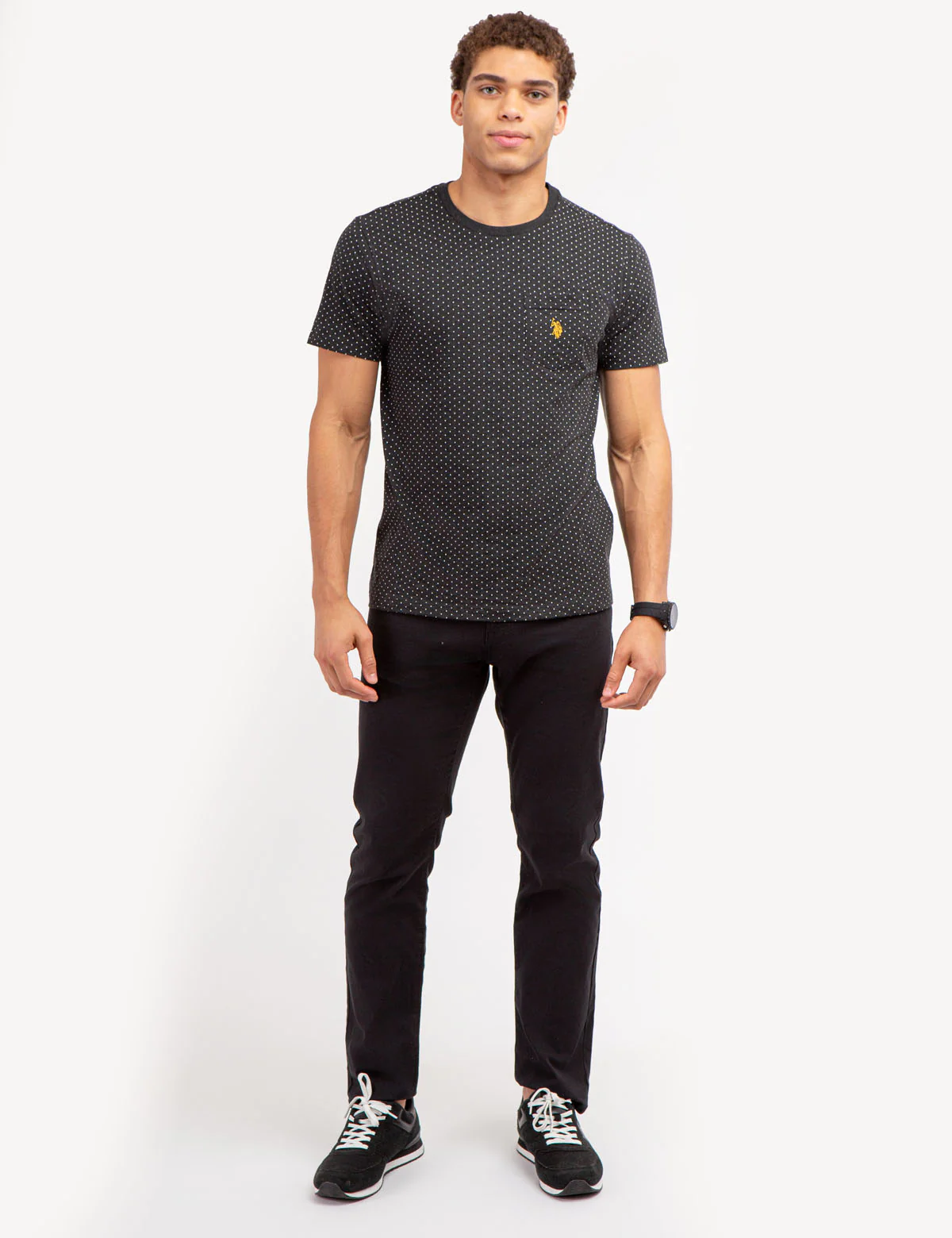 POLKA DOT JERSEY T-SHIRT - Image 3