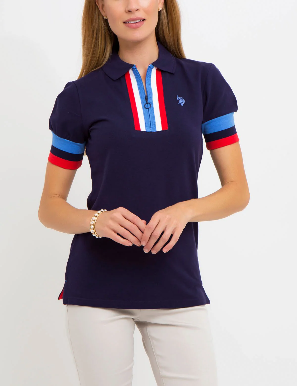 PREMIUM AMERICANA ZIP POLO SHIRT - Image 5