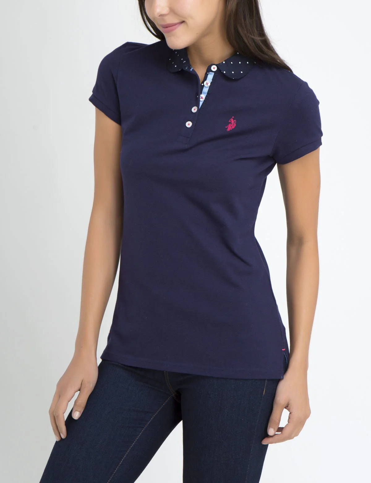 PREMIUM DOT COLLAR POLO SHIRT - Image 13