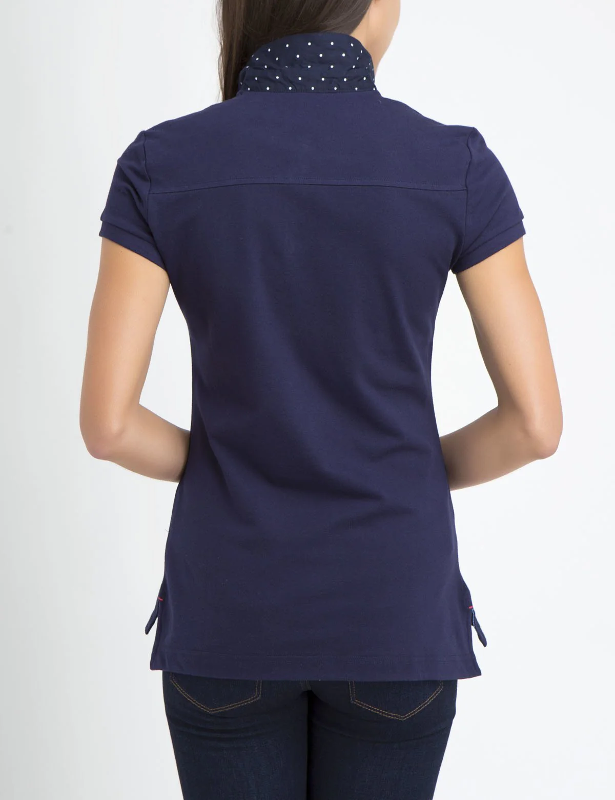 PREMIUM DOT COLLAR POLO SHIRT - Image 6