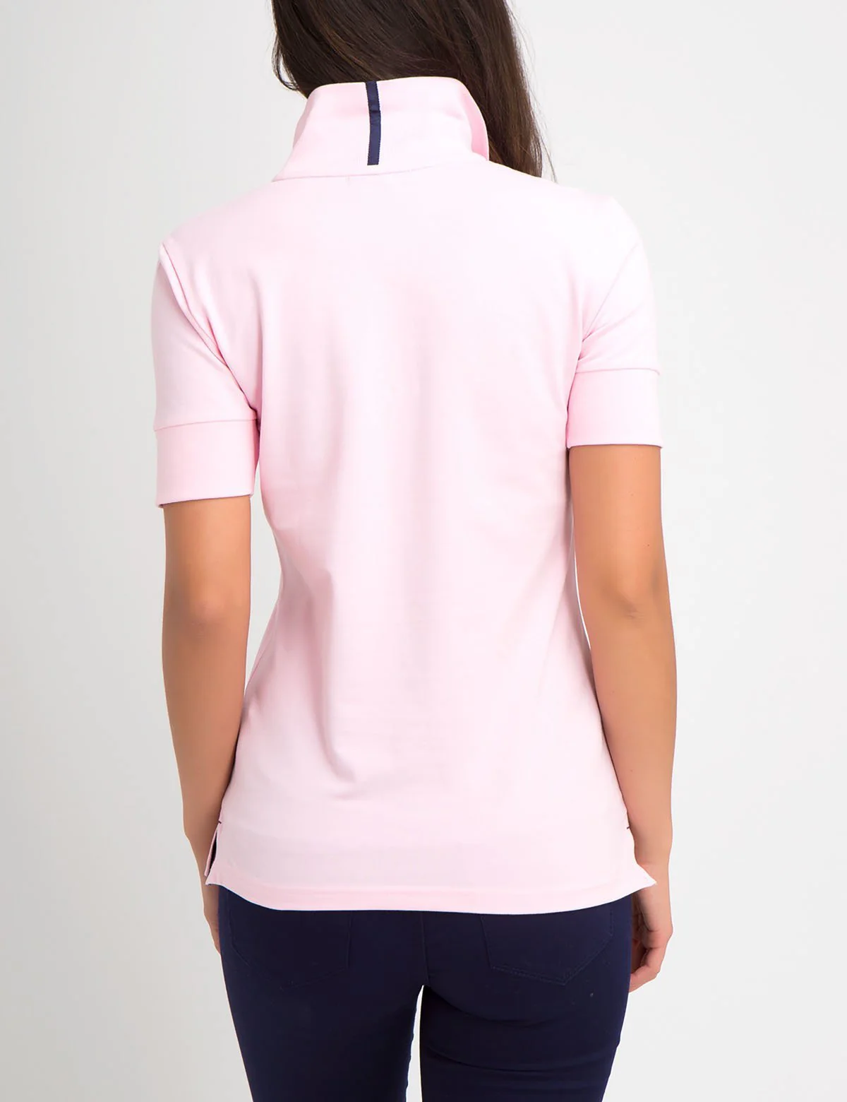 PREMIUM EYELET SHOULDER POLO SHIRT - Image 8