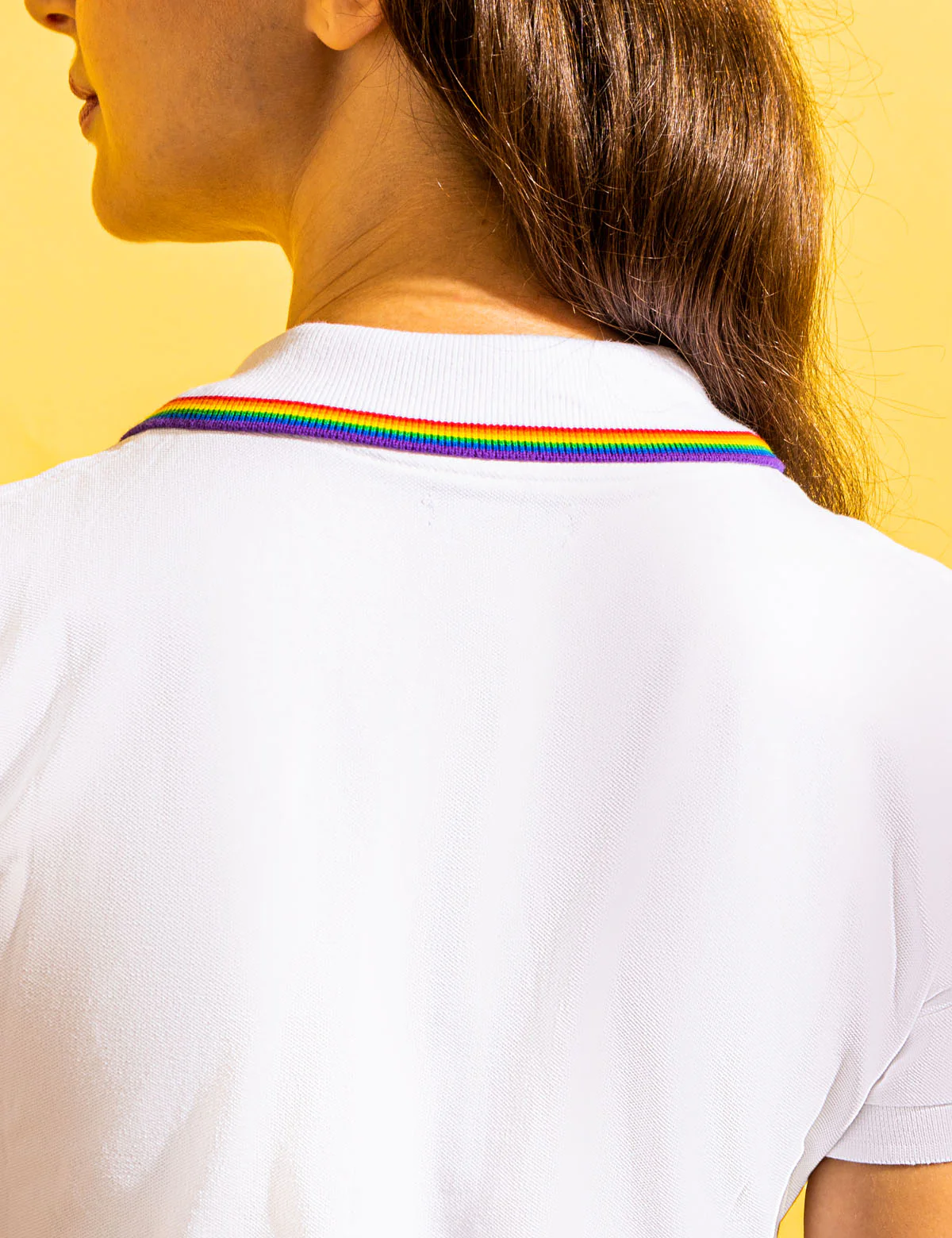 PRIDE LOGO TIPPED POLO SHIRT - Image 7