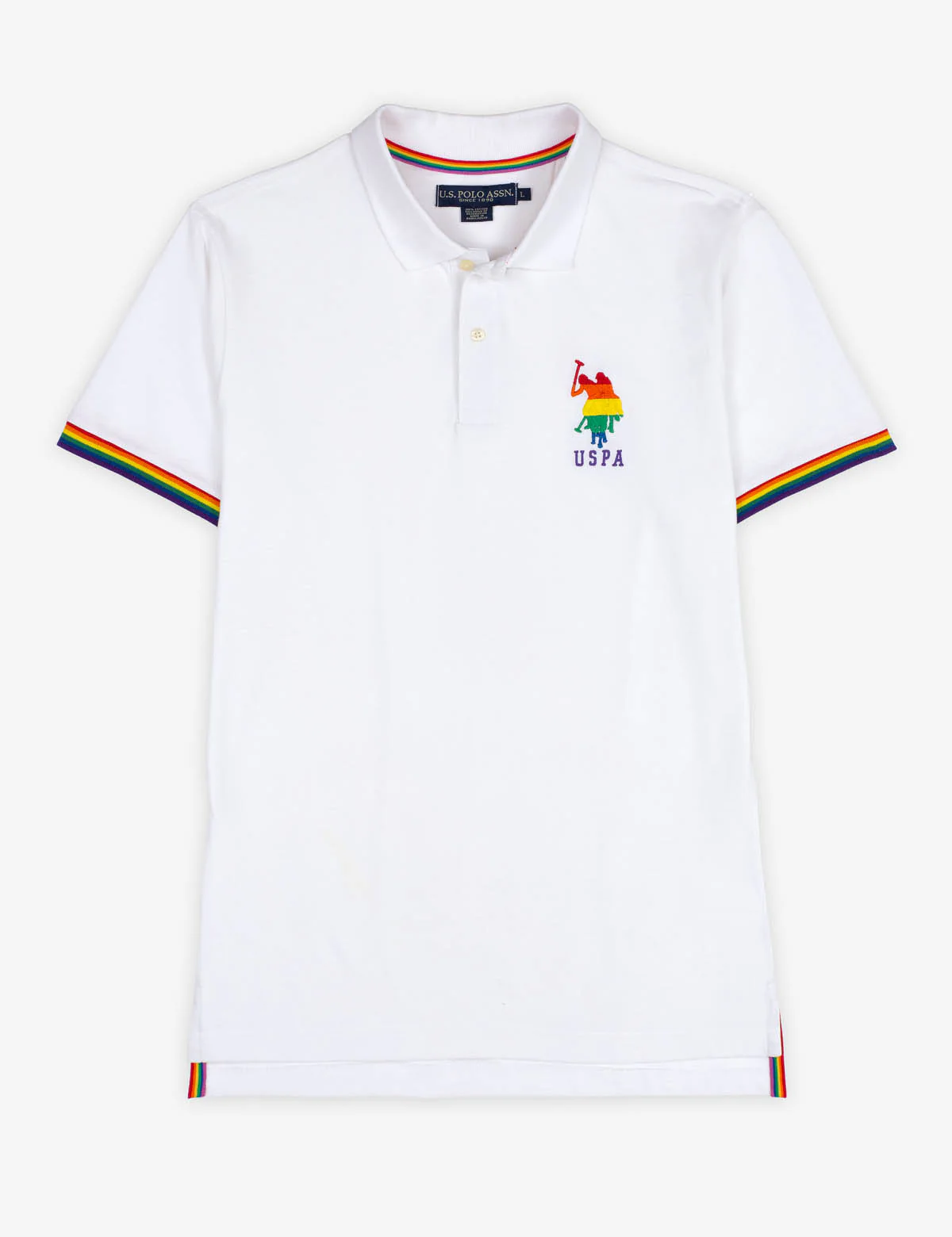 PRIDE SOLID POLO SHIRT - Image 3