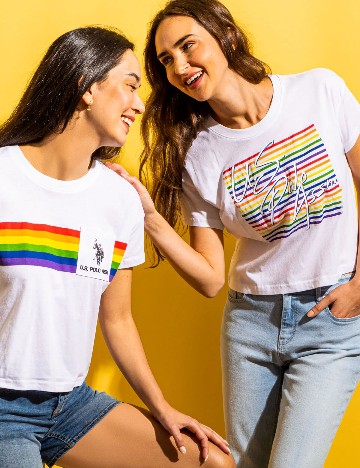 PRIDE STRIPE GRAPHIC T-SHIRT - Image 4